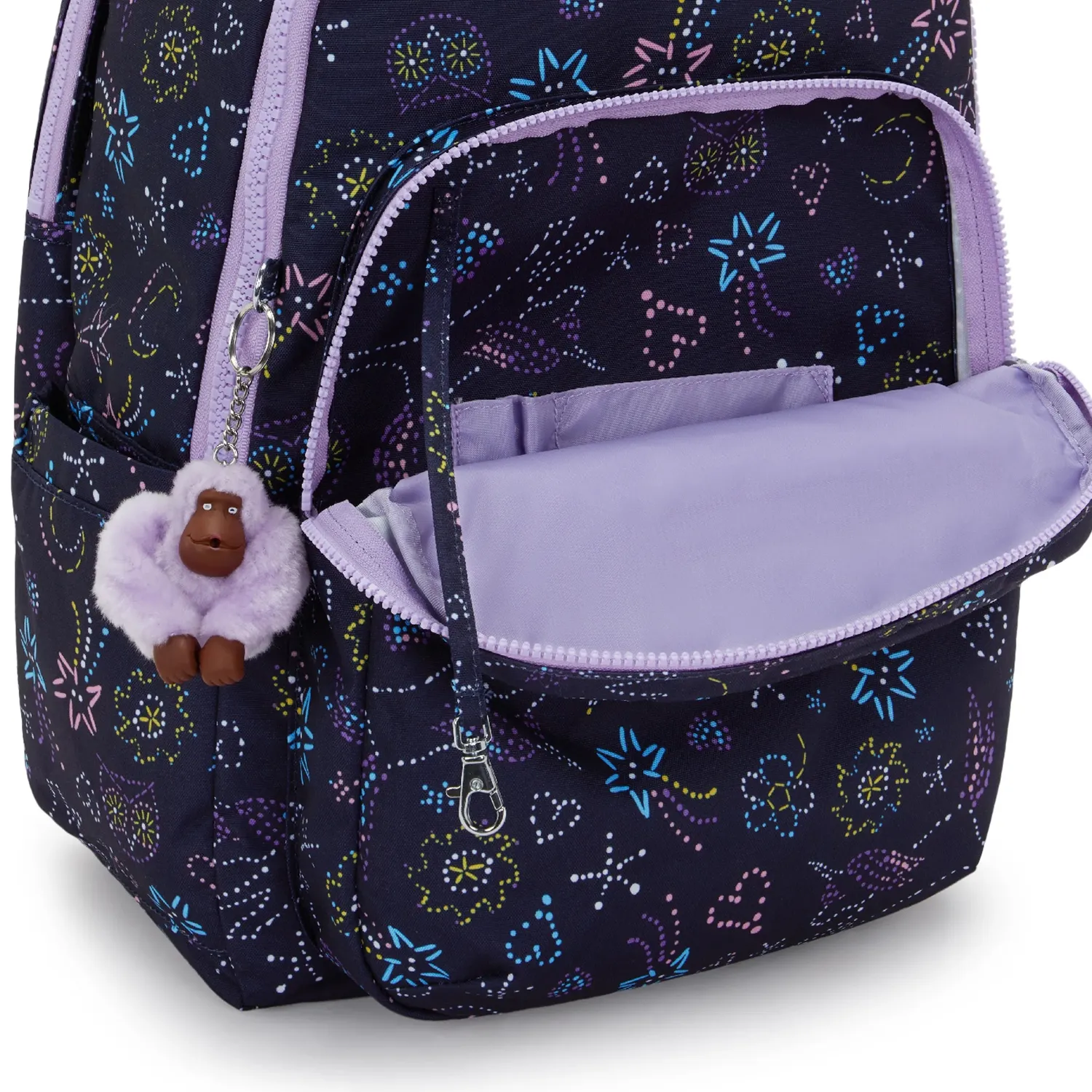 Kipling Seoul College Extra rugzak Unicorn Star 15 inch