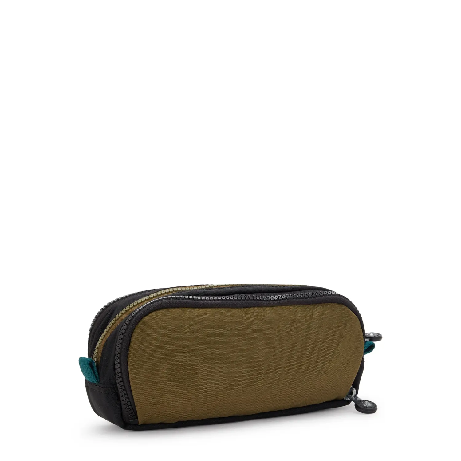 Kipling Gitroy pennenzak groot Black Khaki Block jongens