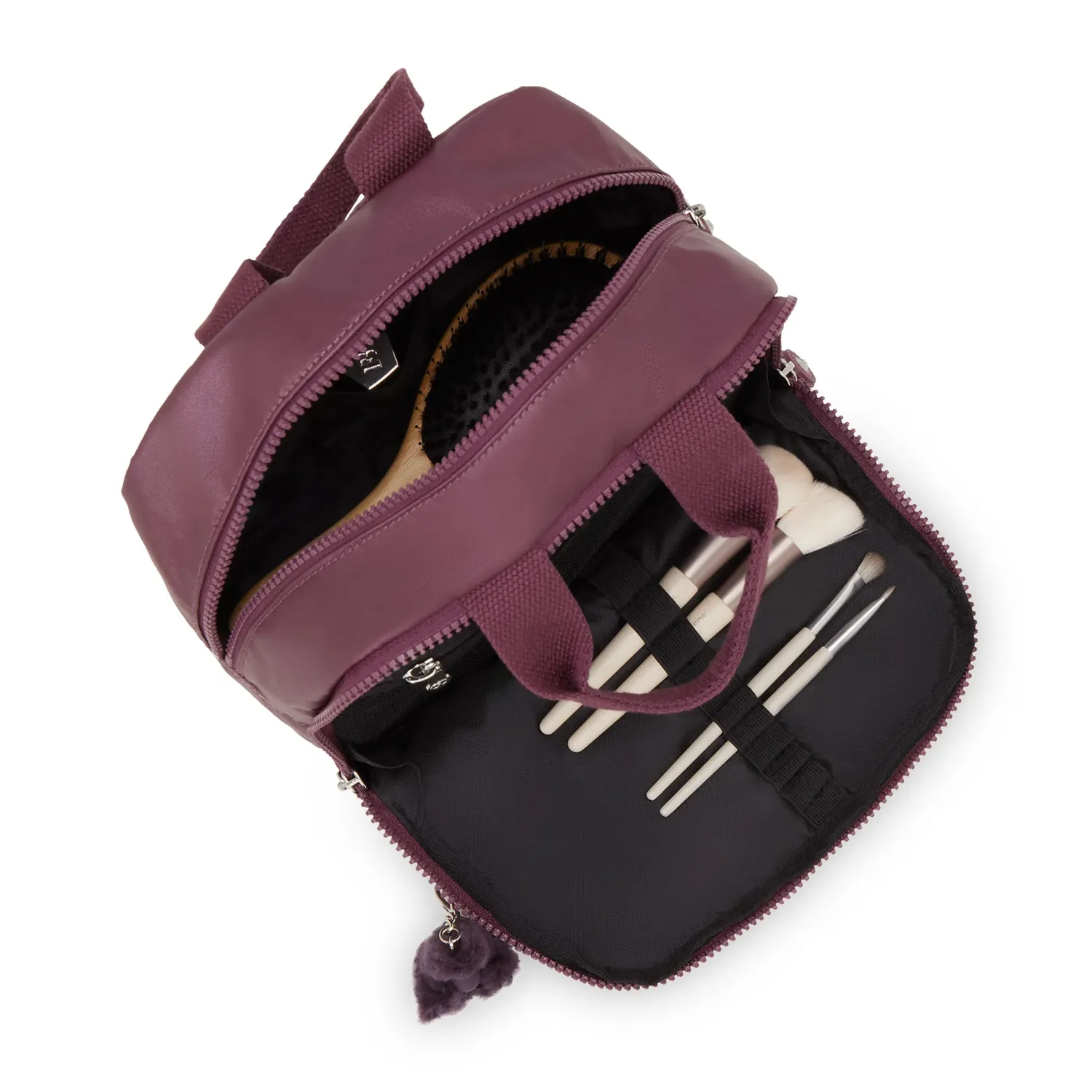 Kipling Beachpalm S toilettas Grape Wine Metallic medium