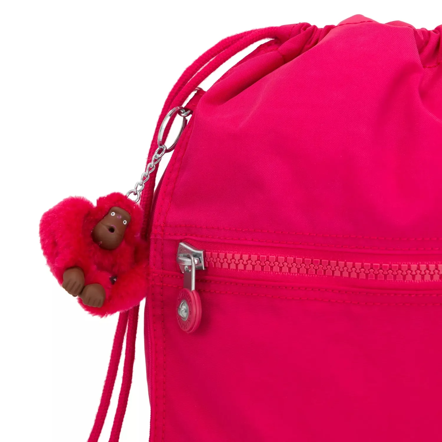 Kipling Supertaboo rugzak True Pink medium waterafstotend