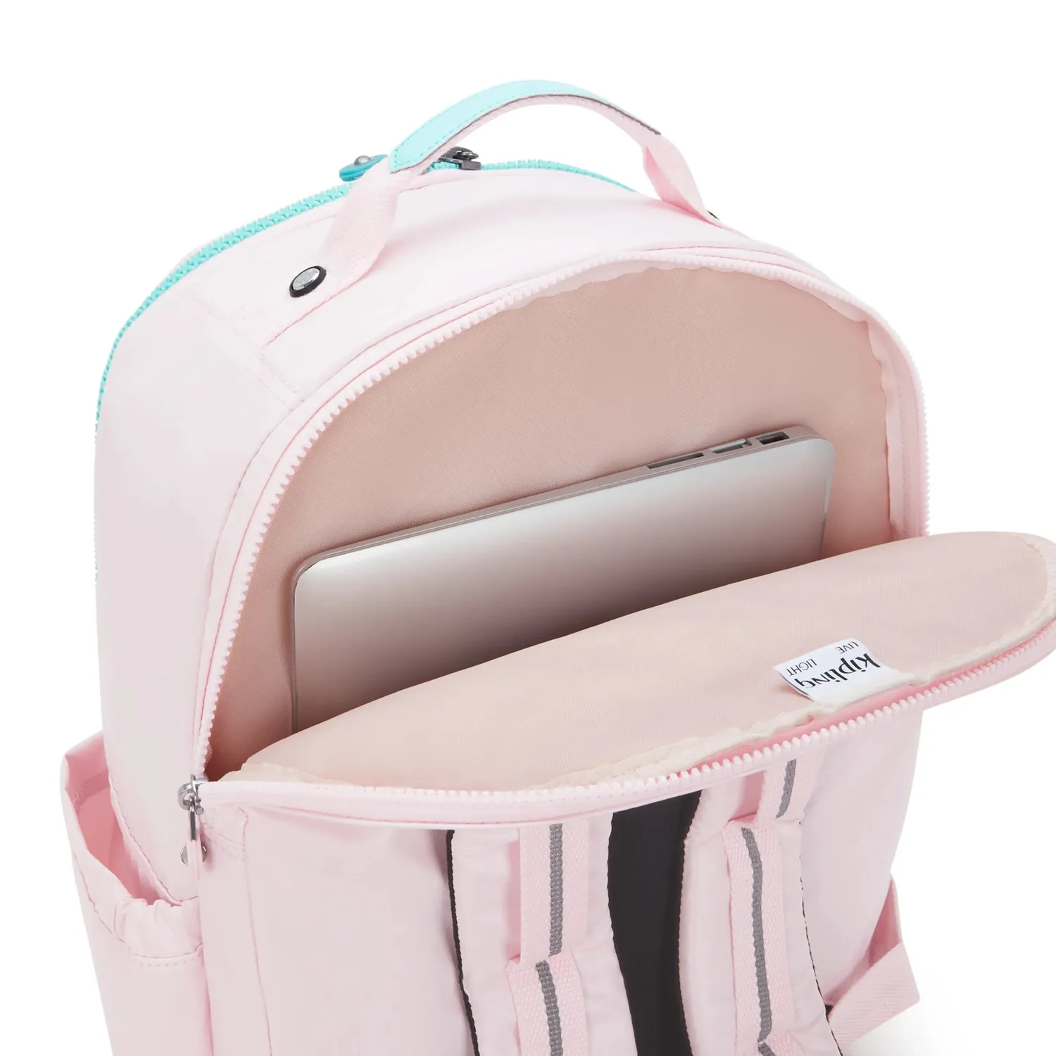 Kipling Seoul College Extra rugzak Sea Pink 15 inch
