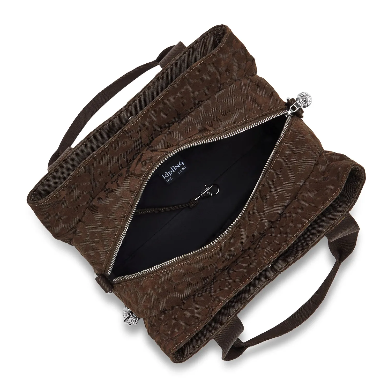 Kipling Elysiana Leo schoudertas medium soft leopard