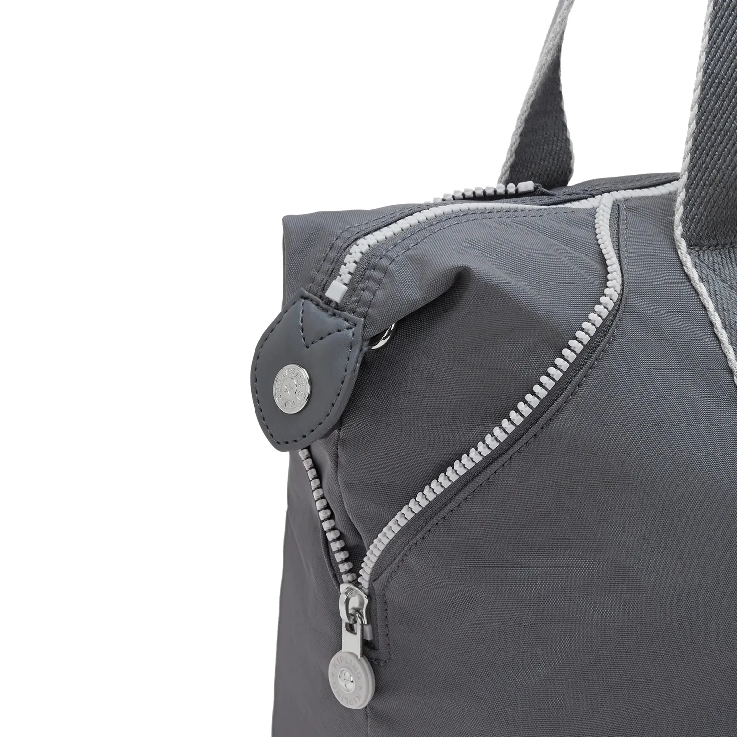 Kipling Art schoudertas medium moonlit grey ruim
