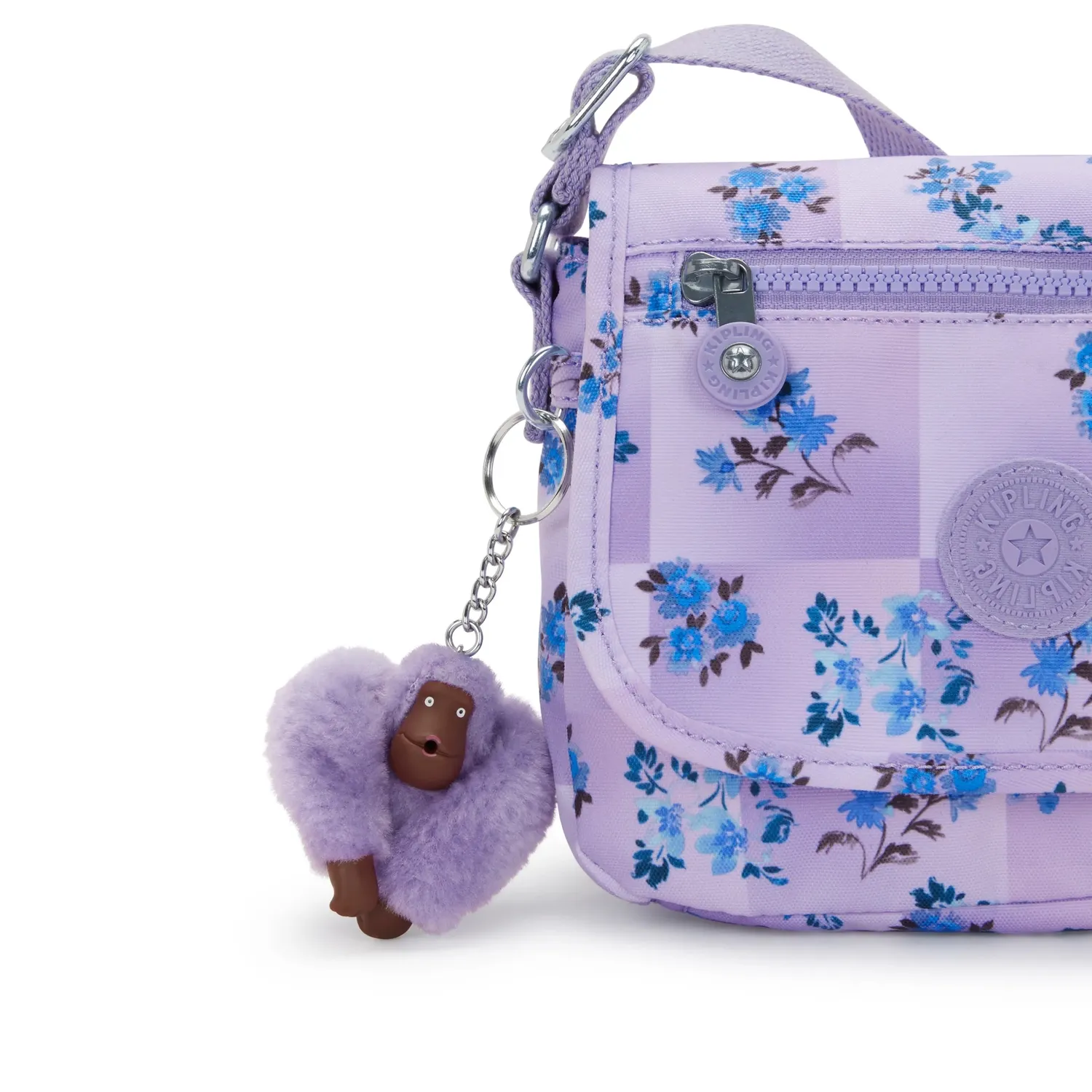 Kipling Sabian U schoudertas klein bloombox print