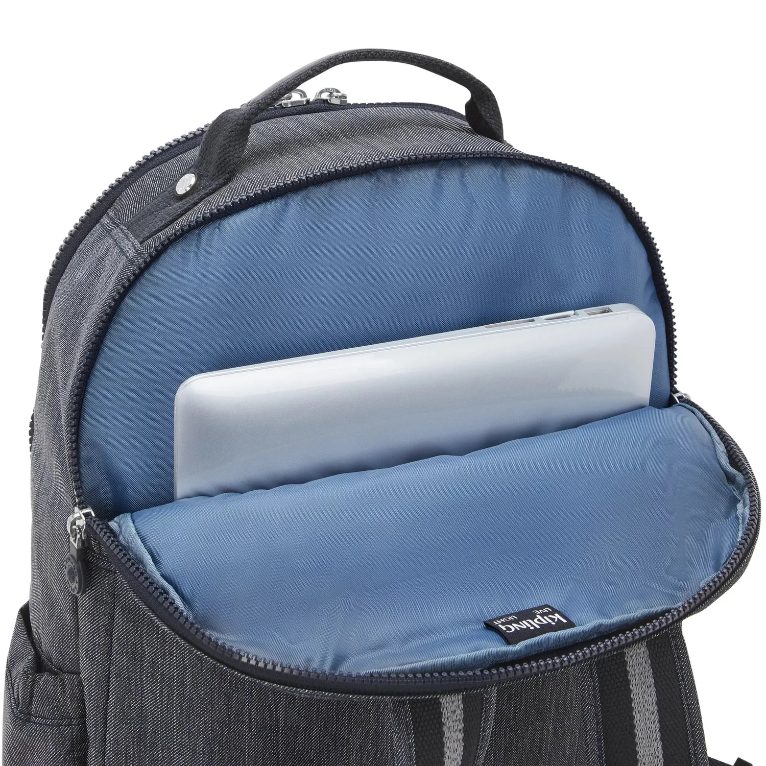 Kipling Seoul Lap rugzak Marine Navy groot 15 inch