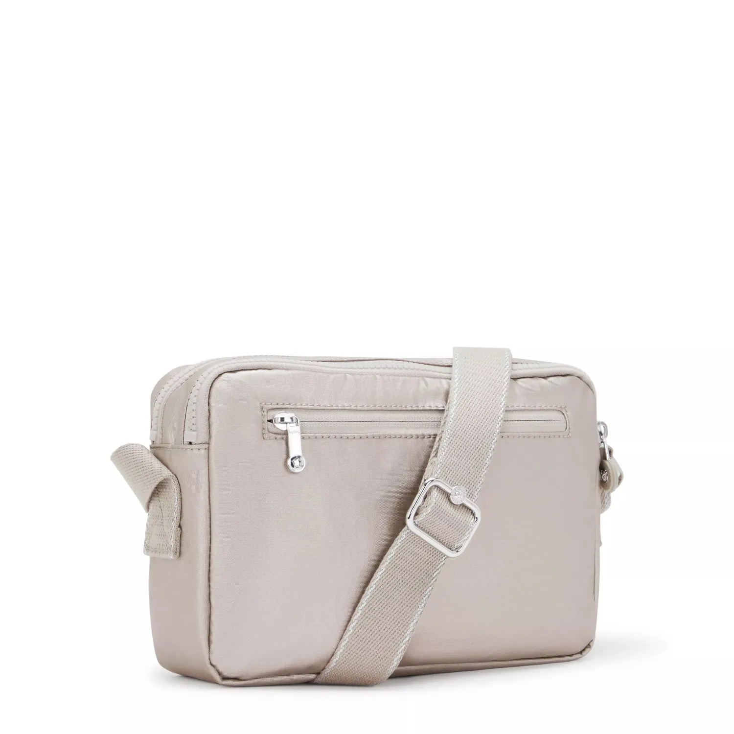 Kipling Abanu M crossbody medium metallic glow schoudertas