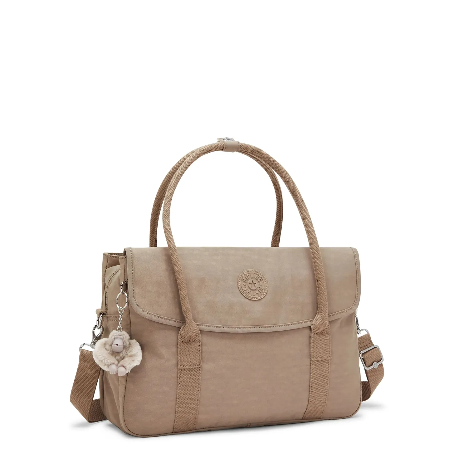 Kipling Superworker S werktas Klein Tan Beige 13 inch