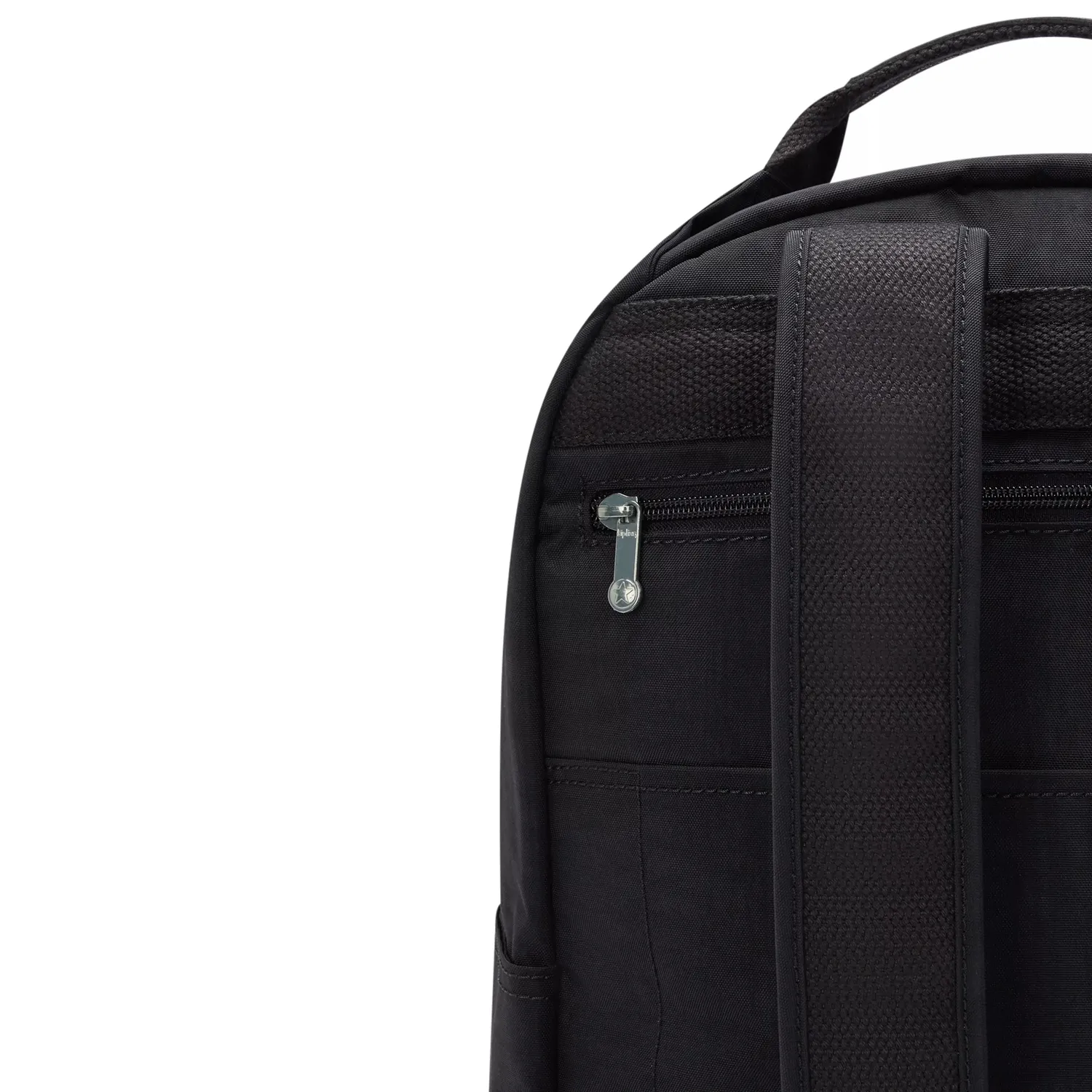 Kipling Micah rugzak Medium Black Tonal met laptopvak