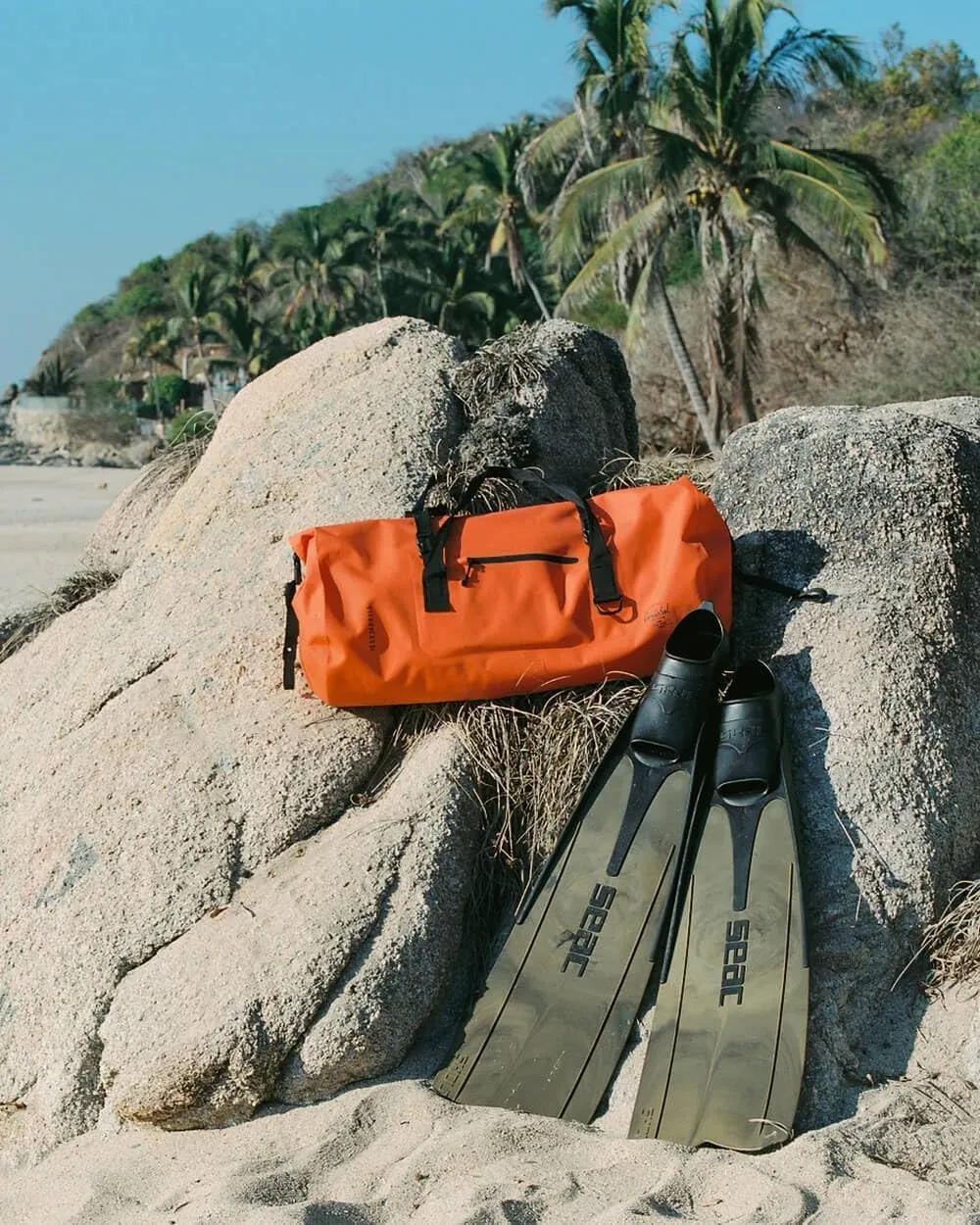Herschel Dry Bag Duffle plunjezak 55L zwart waterdicht