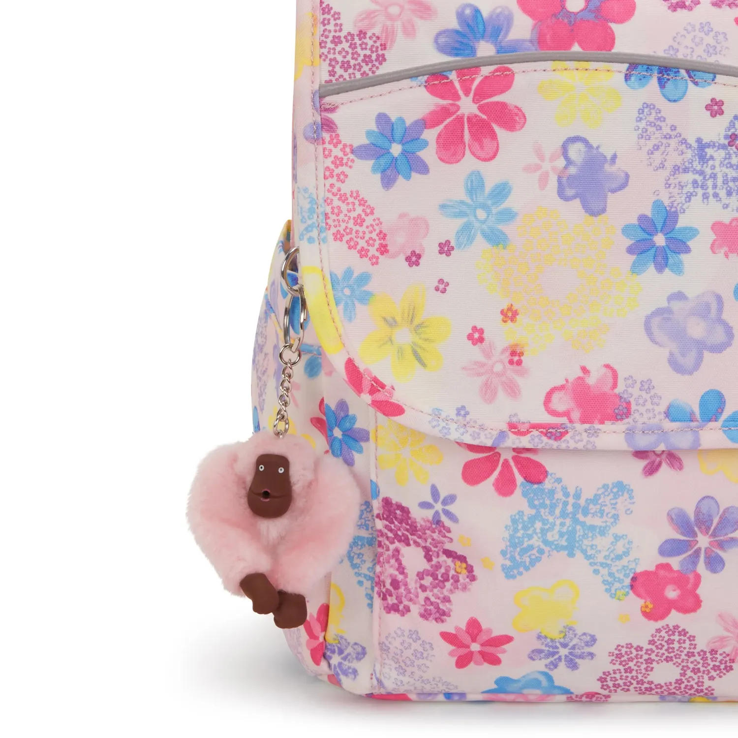 Kipling Codie M rugzak Flower Stamp Medium A4