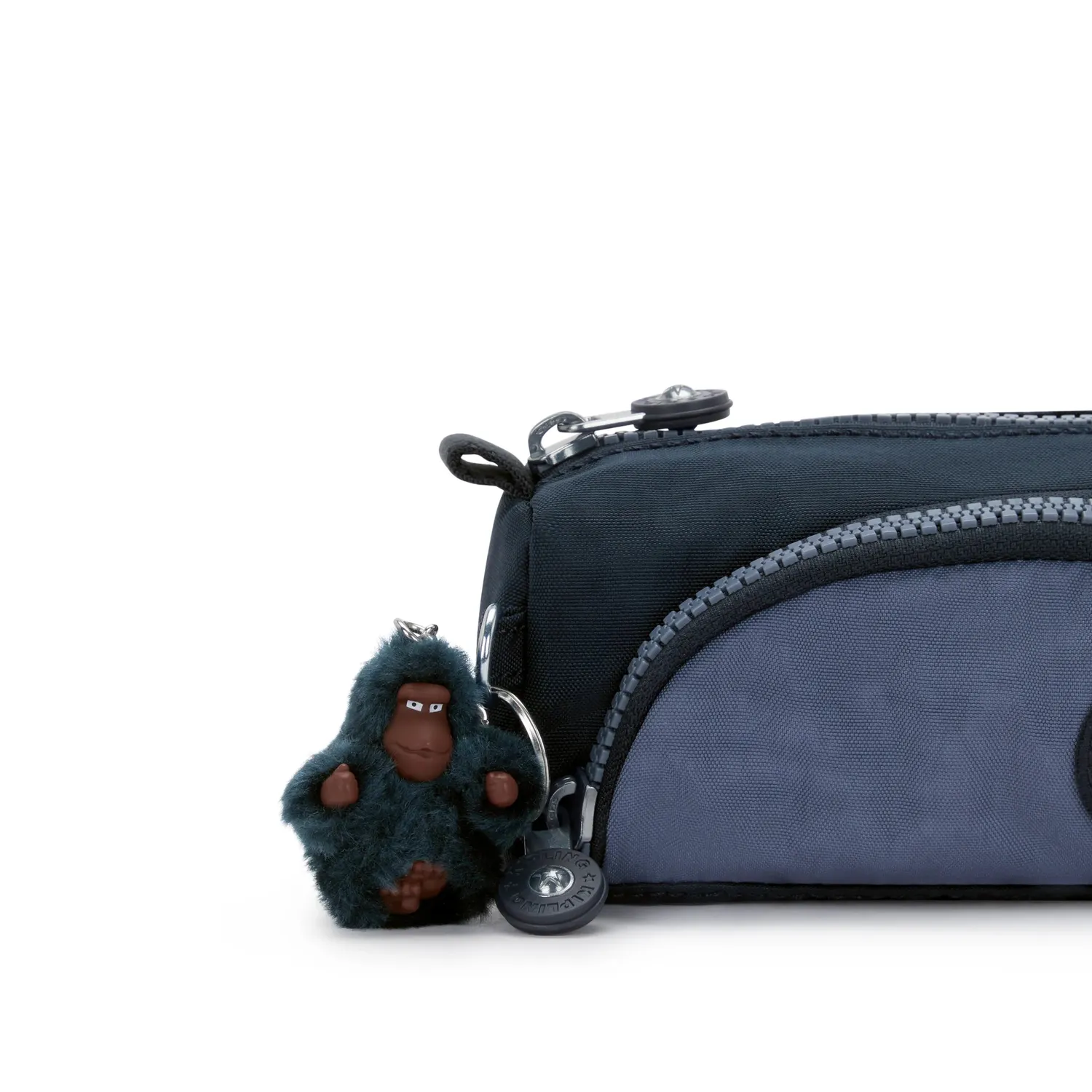 Kipling Cute pennenzak Medium Game Grey nylon
