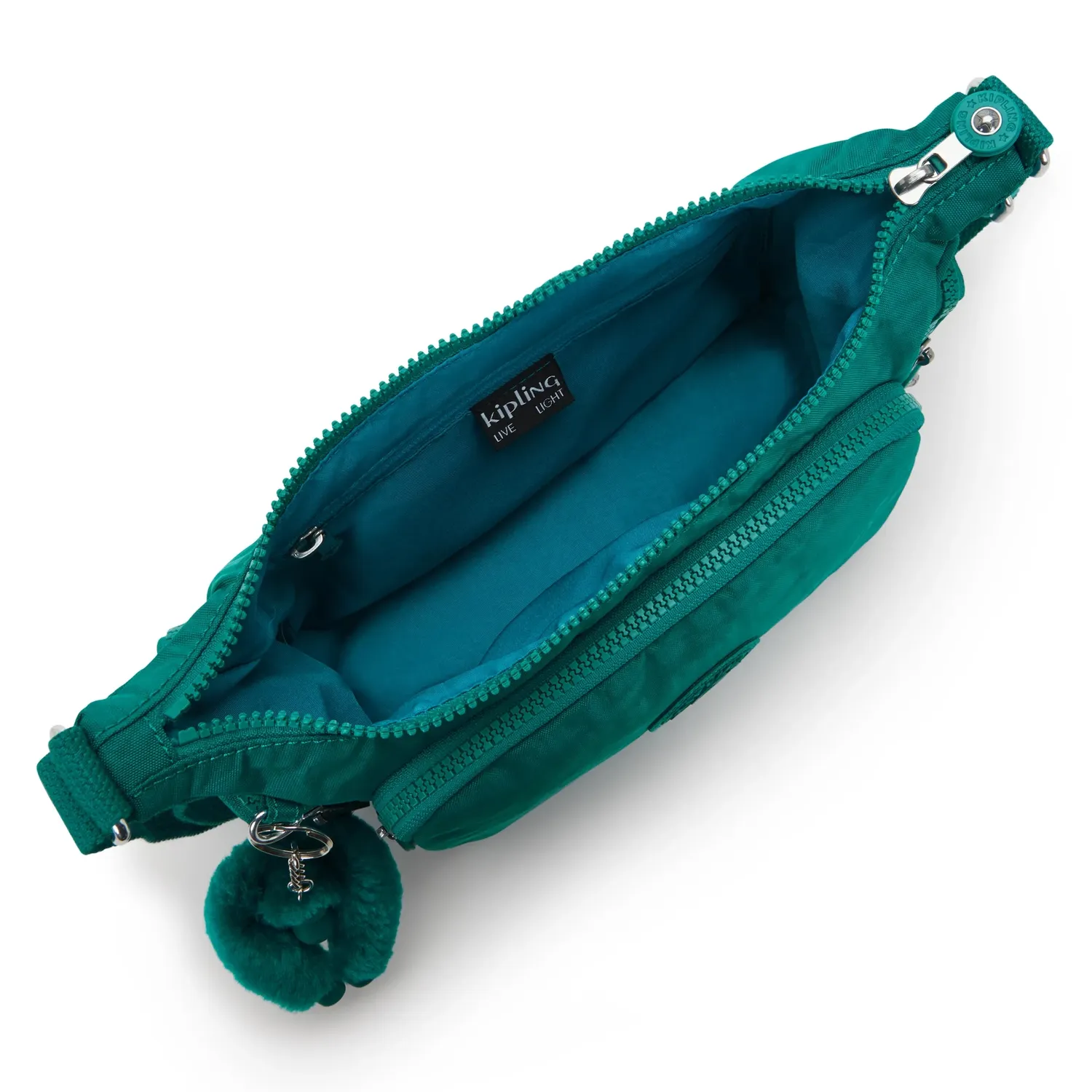 Kipling Gabbette S crossbodytas klein Outspoken Green vakken