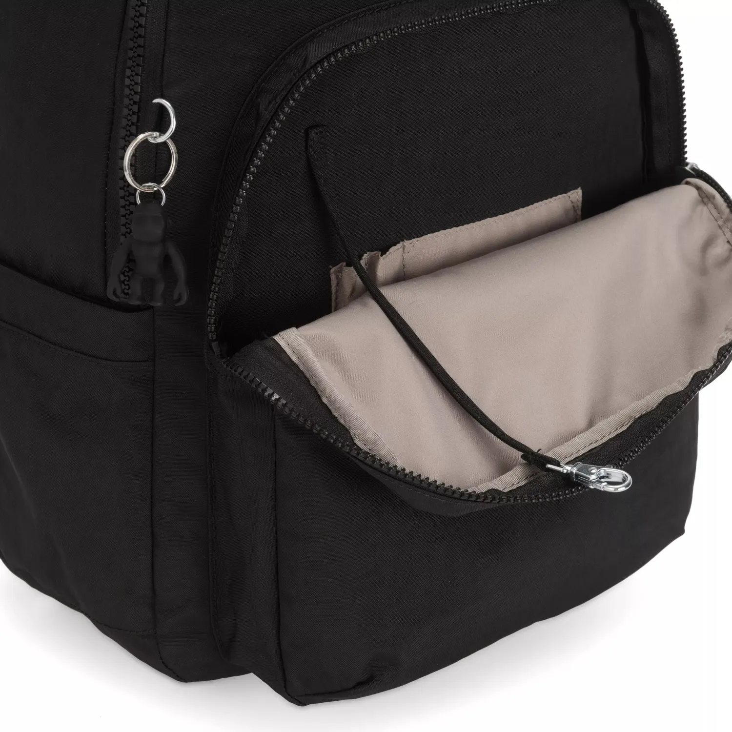 Kipling Seoul rugzak Groot Black Noir 15 inch laptopvak