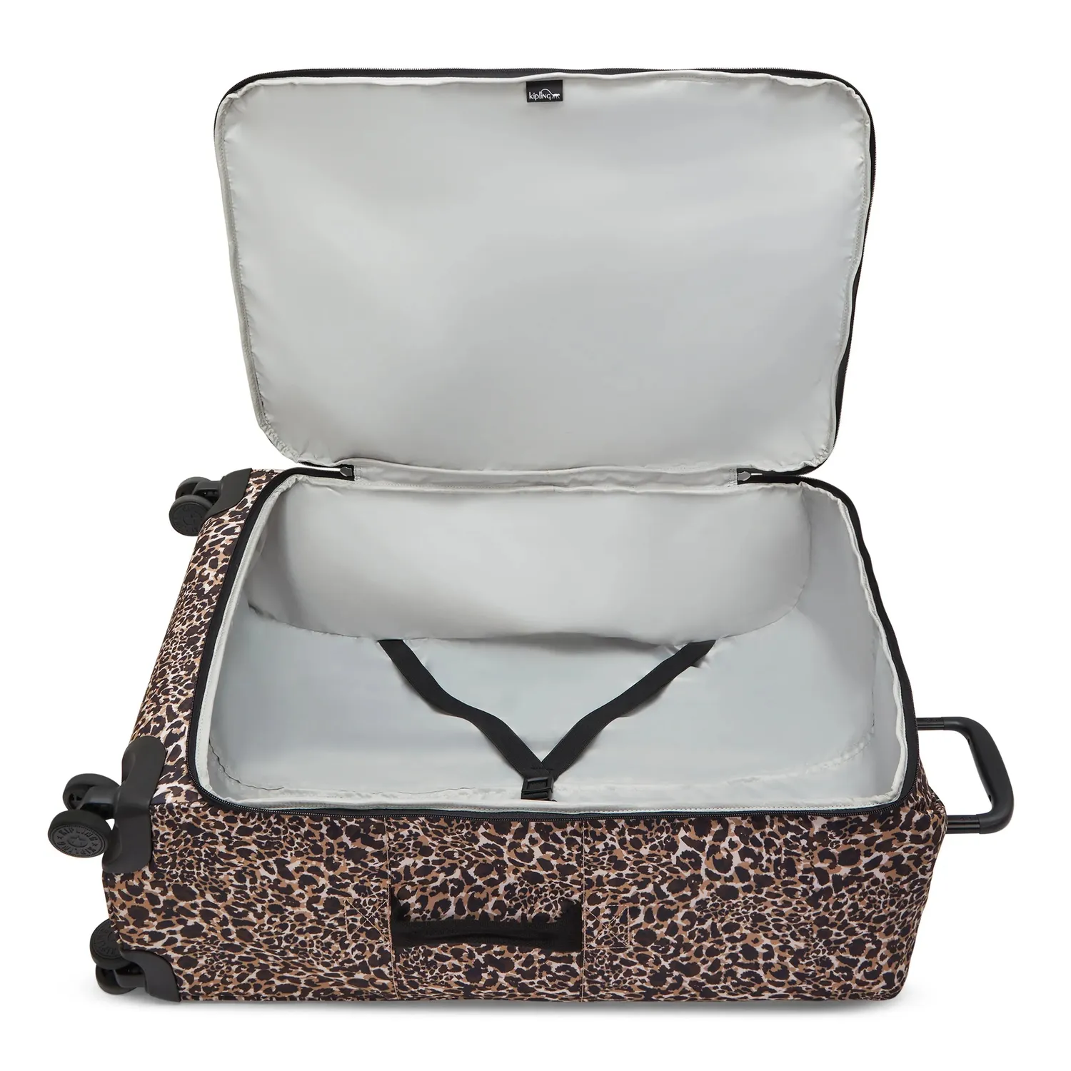Kipling Darcey Up L Groot koffer Rustic Cheetah licht