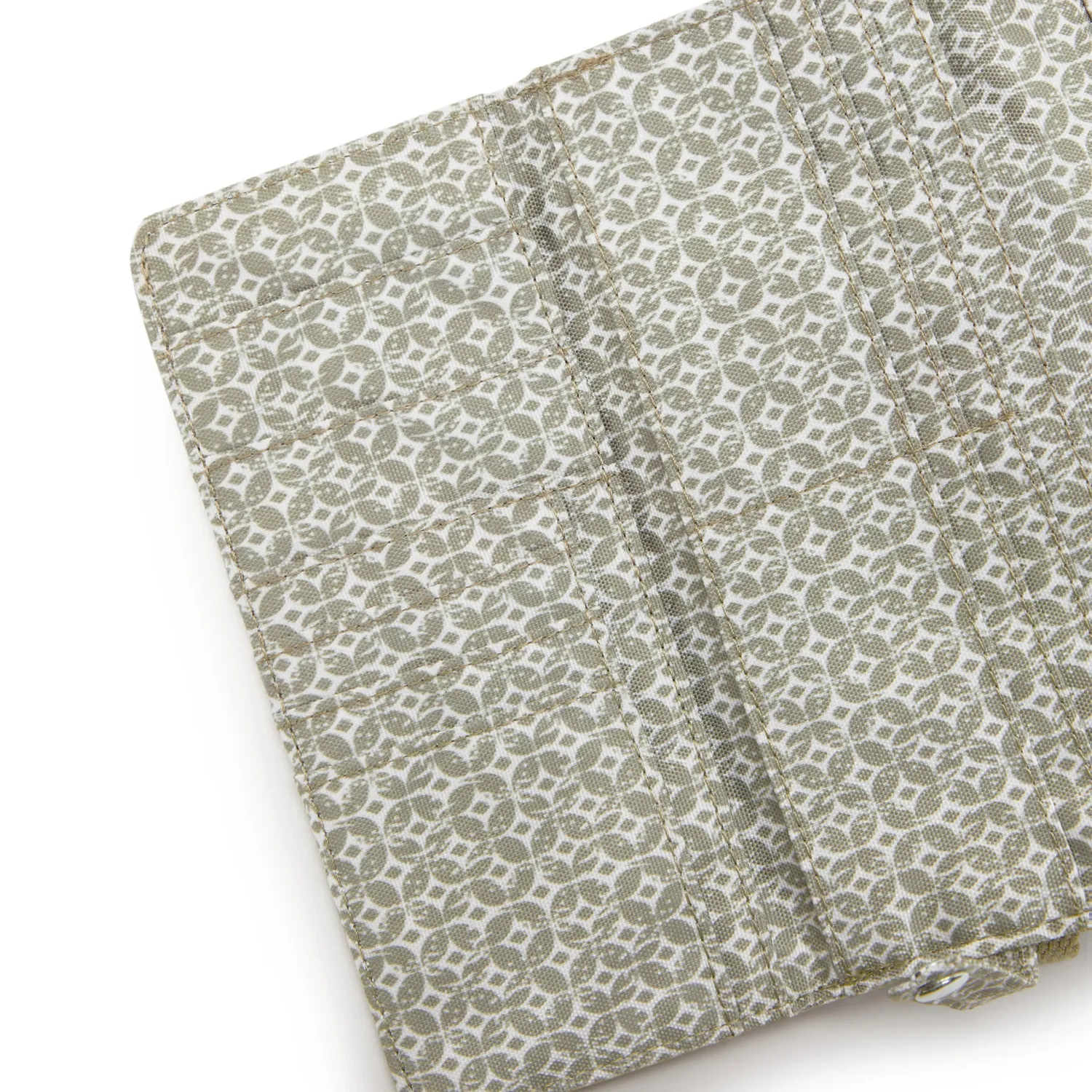 Kipling Rubi Portemonnee Groot Sandstone Geos met print