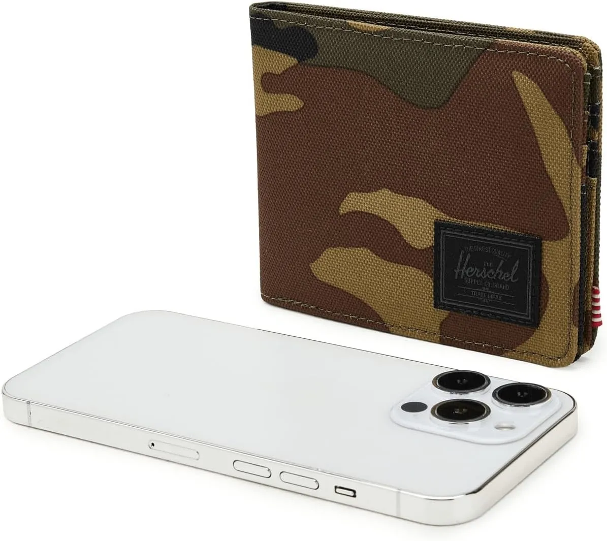 Herschel Roy portemonnee zwart RFID 600D