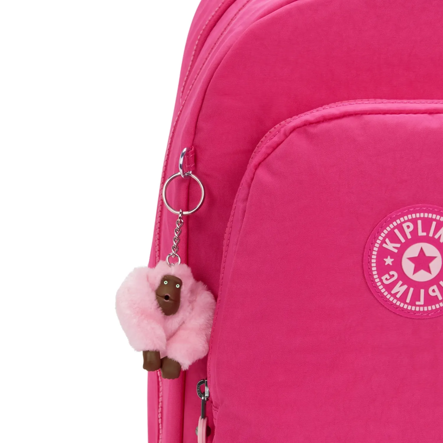 Kipling Class Room rugzak Groot Intense Rose 15 inch