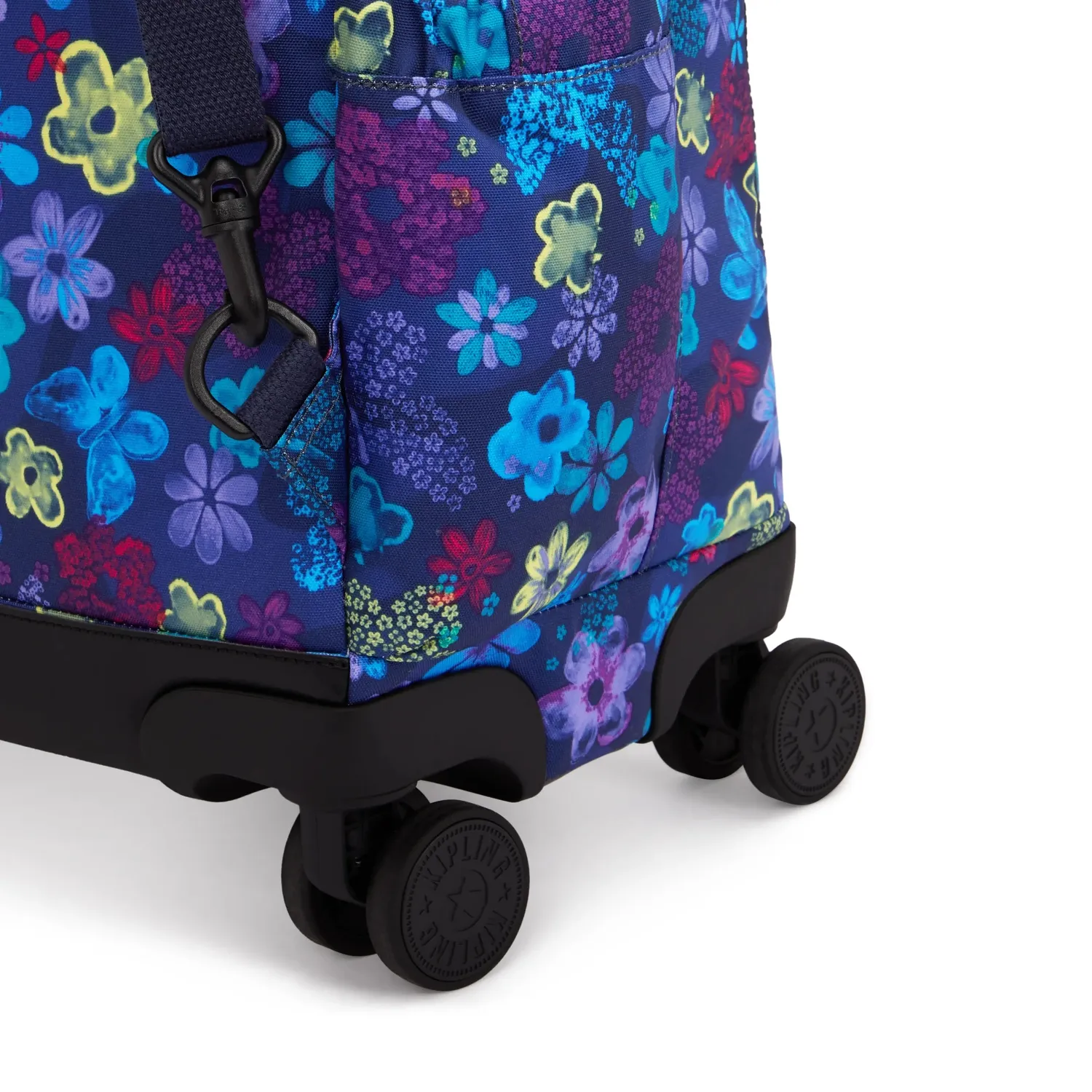 Kipling New Zea Groot rugzak trolley Dark Flower Stamp