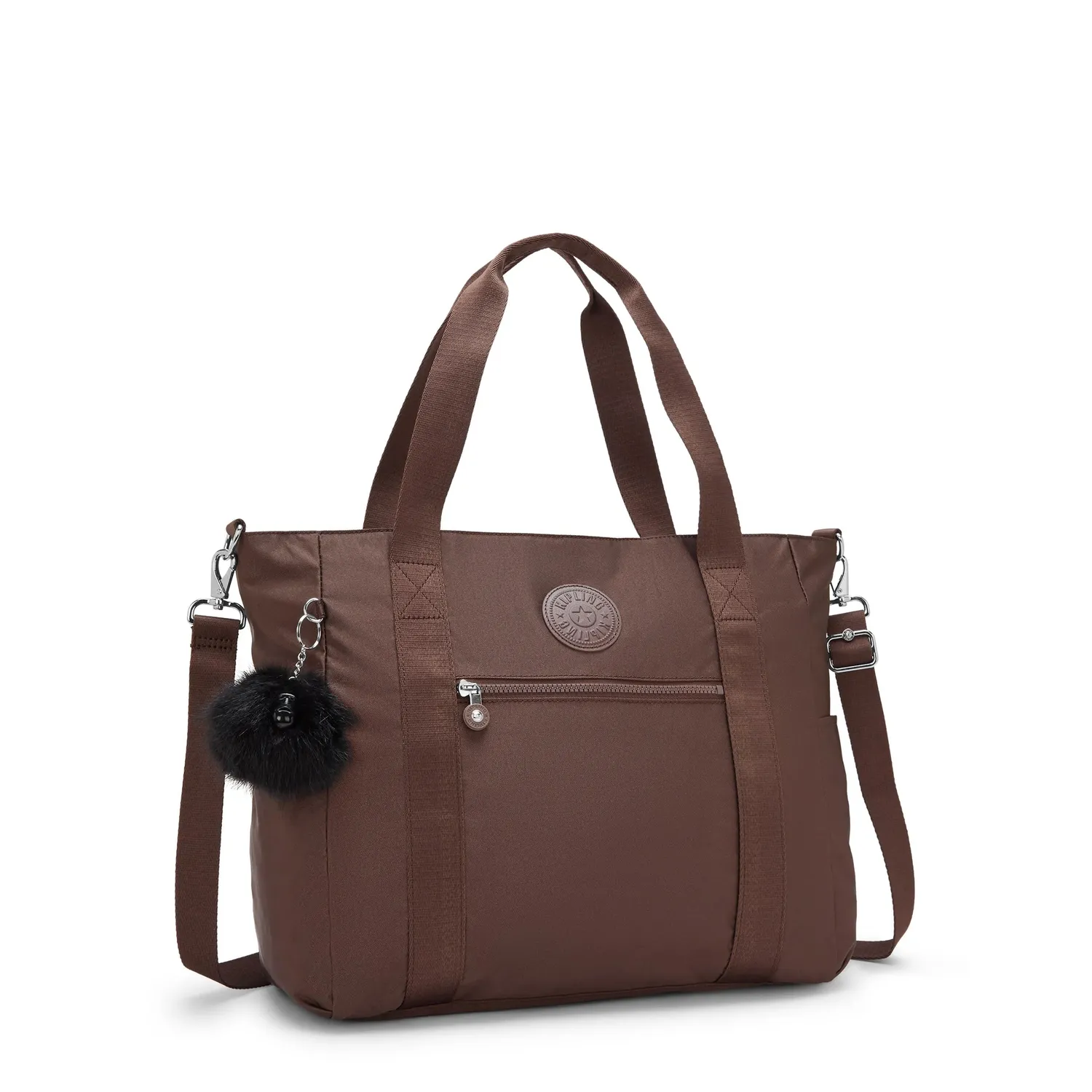 Kipling Jayla totebag groot Espresso Twill werk