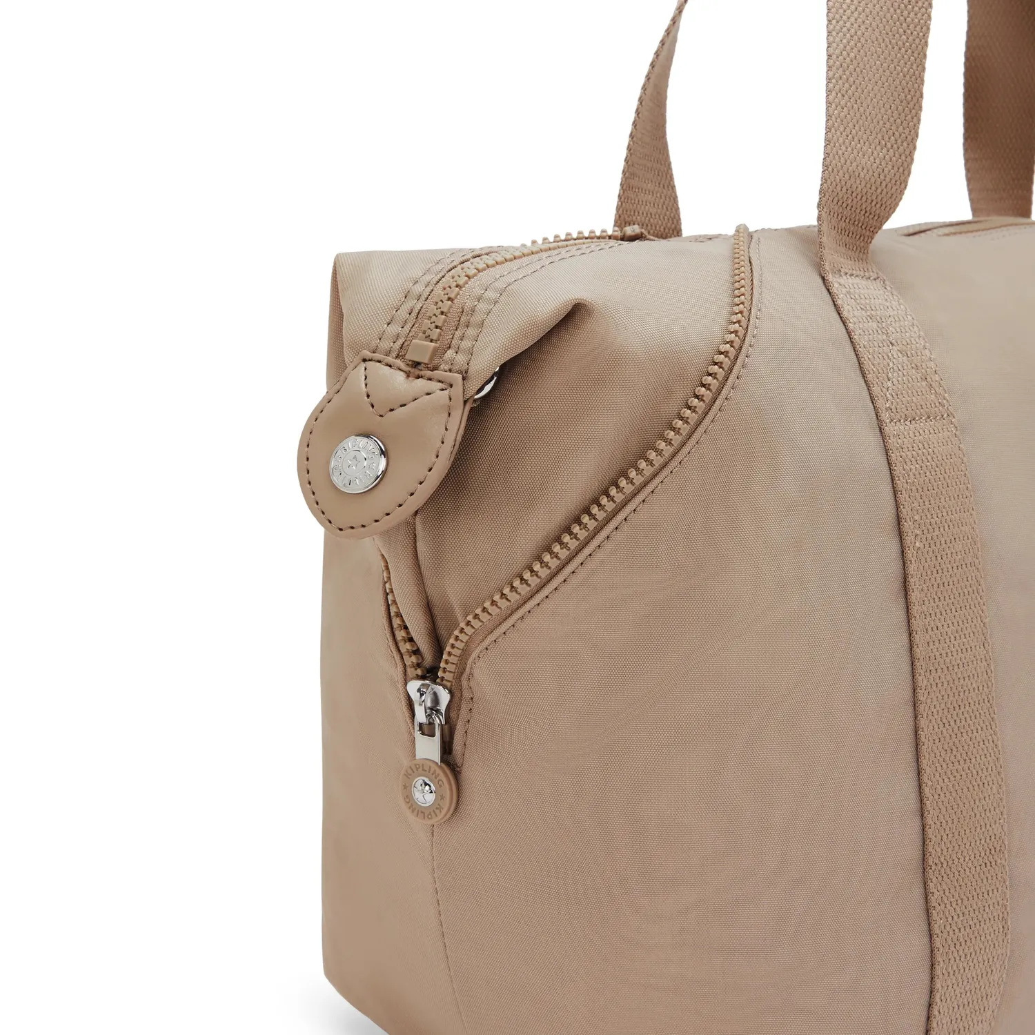 Kipling Art schoudertas Medium Tan Beige neutraal