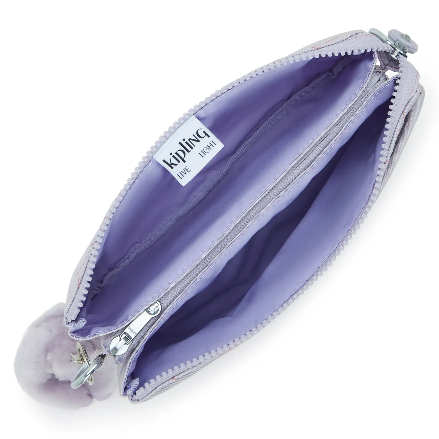 Kipling Riri crossbodytas Klein Hearts Shimmer waterafstotend