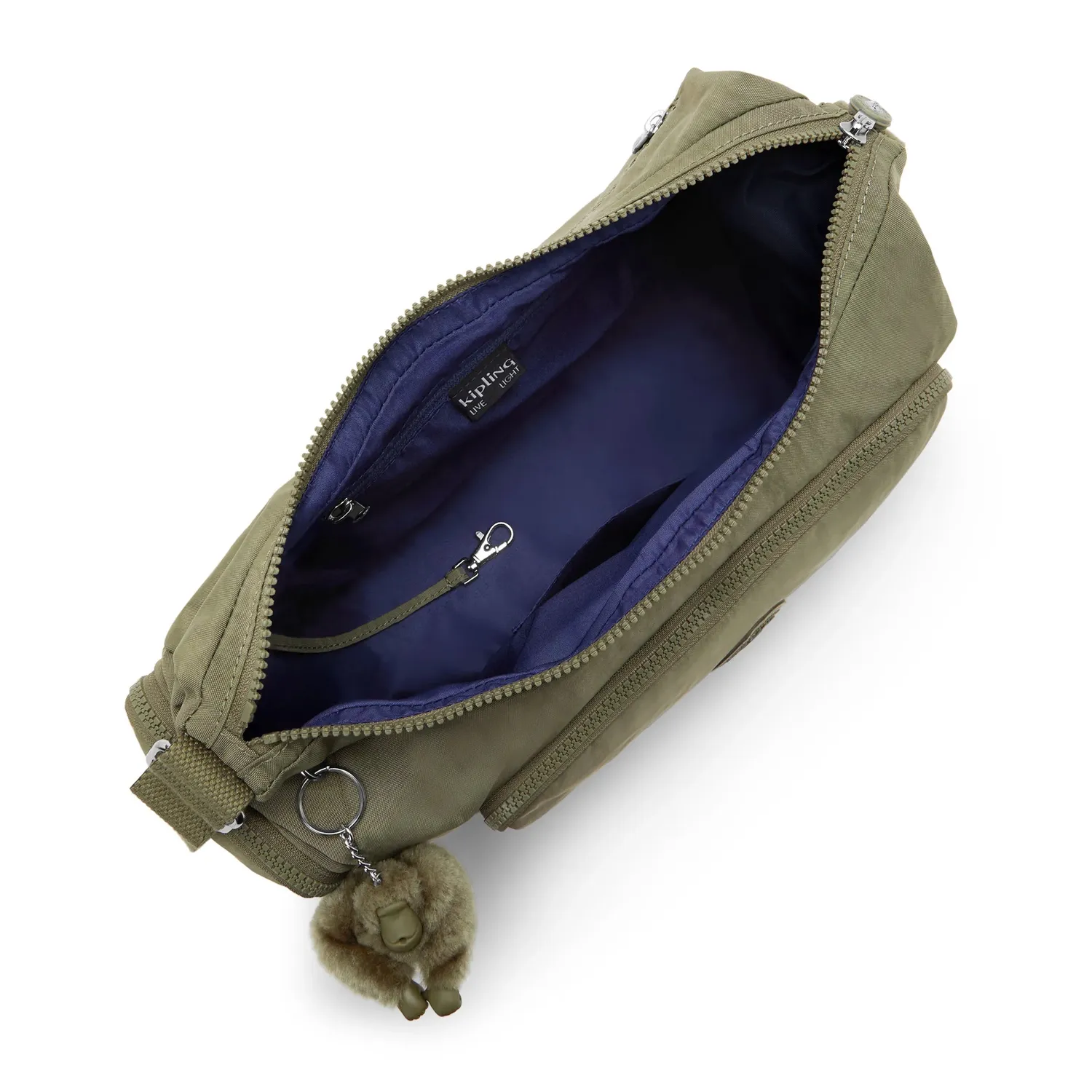 Kipling Gabbina crossbody Almost Sage medium