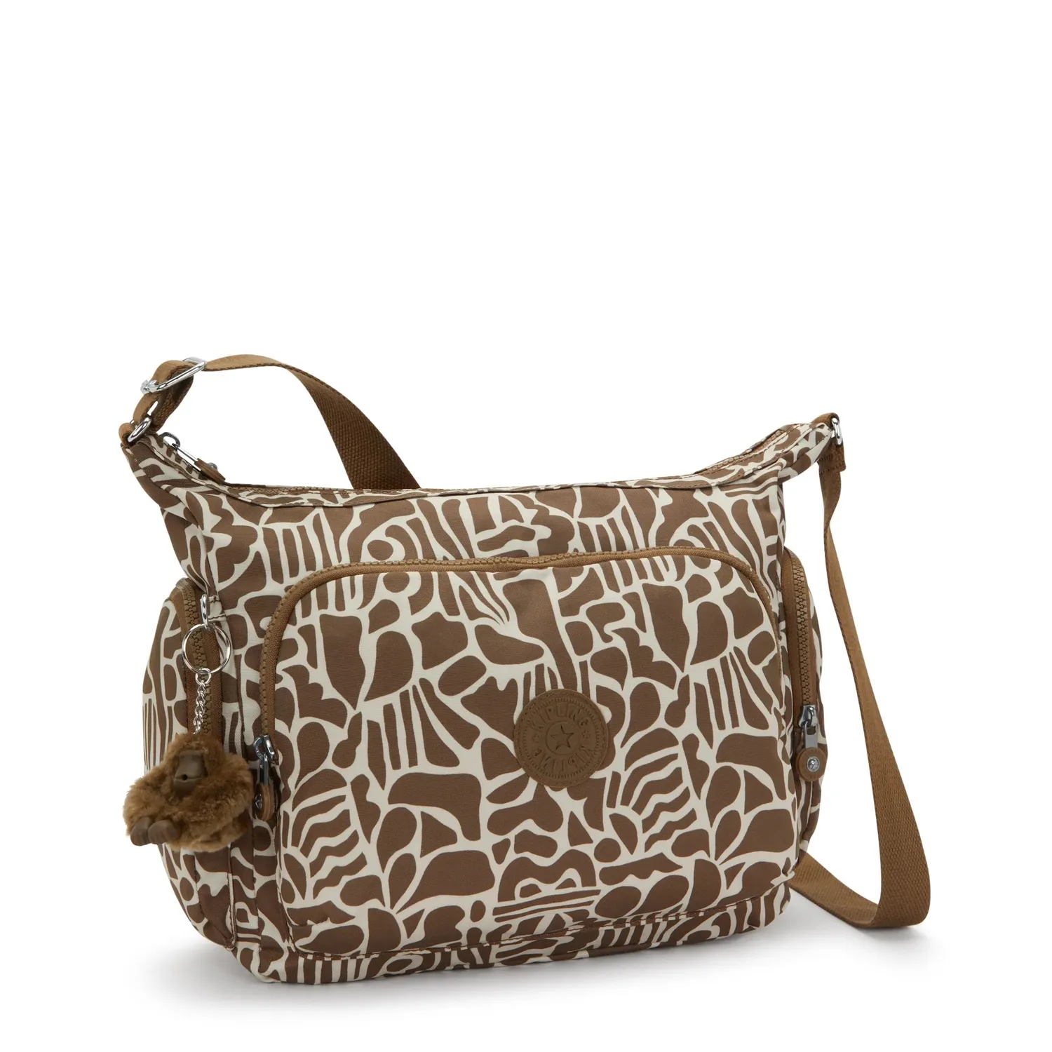 Kipling Gabb crossbodytas Groot Cocktail Khaki lichtgewicht