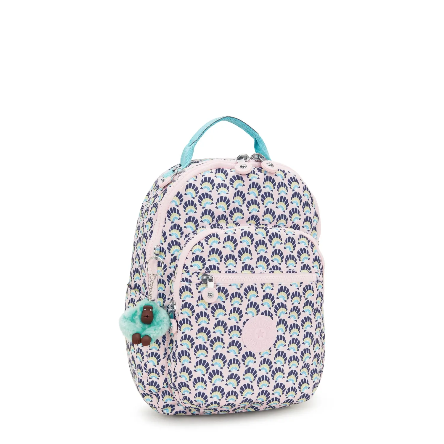 Kipling Seoul S kleine rugzak Geo Shell met print voor school