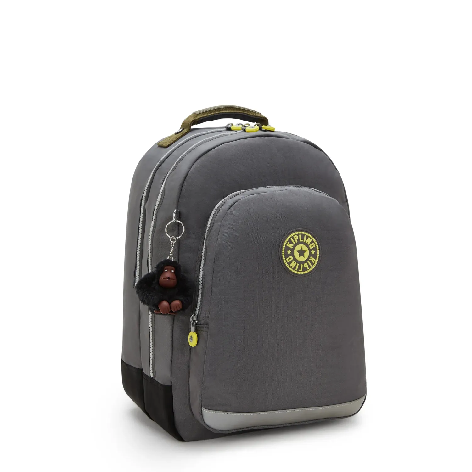 Kipling Class Room rugzak Groot Back to Grey met laptopvak