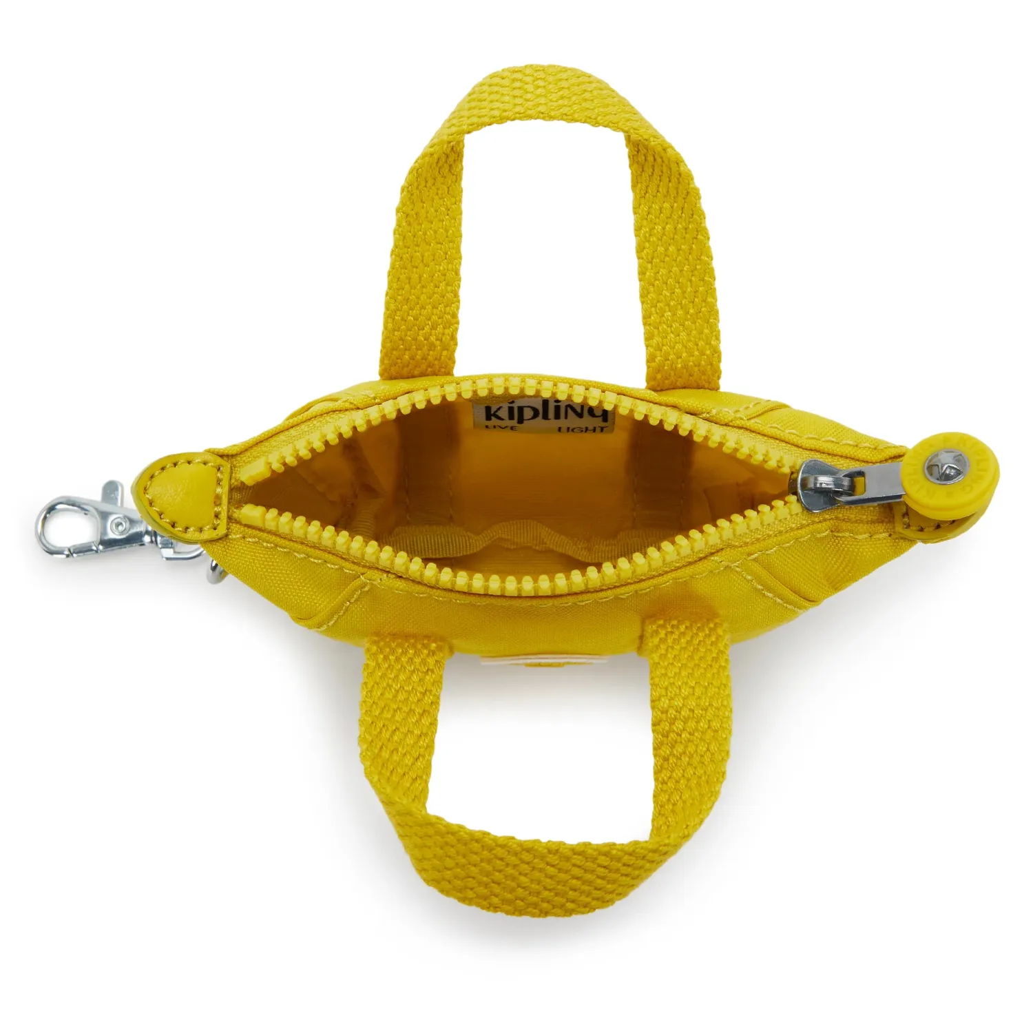 Kipling Mini Art portemonnee inside yellow extra klein