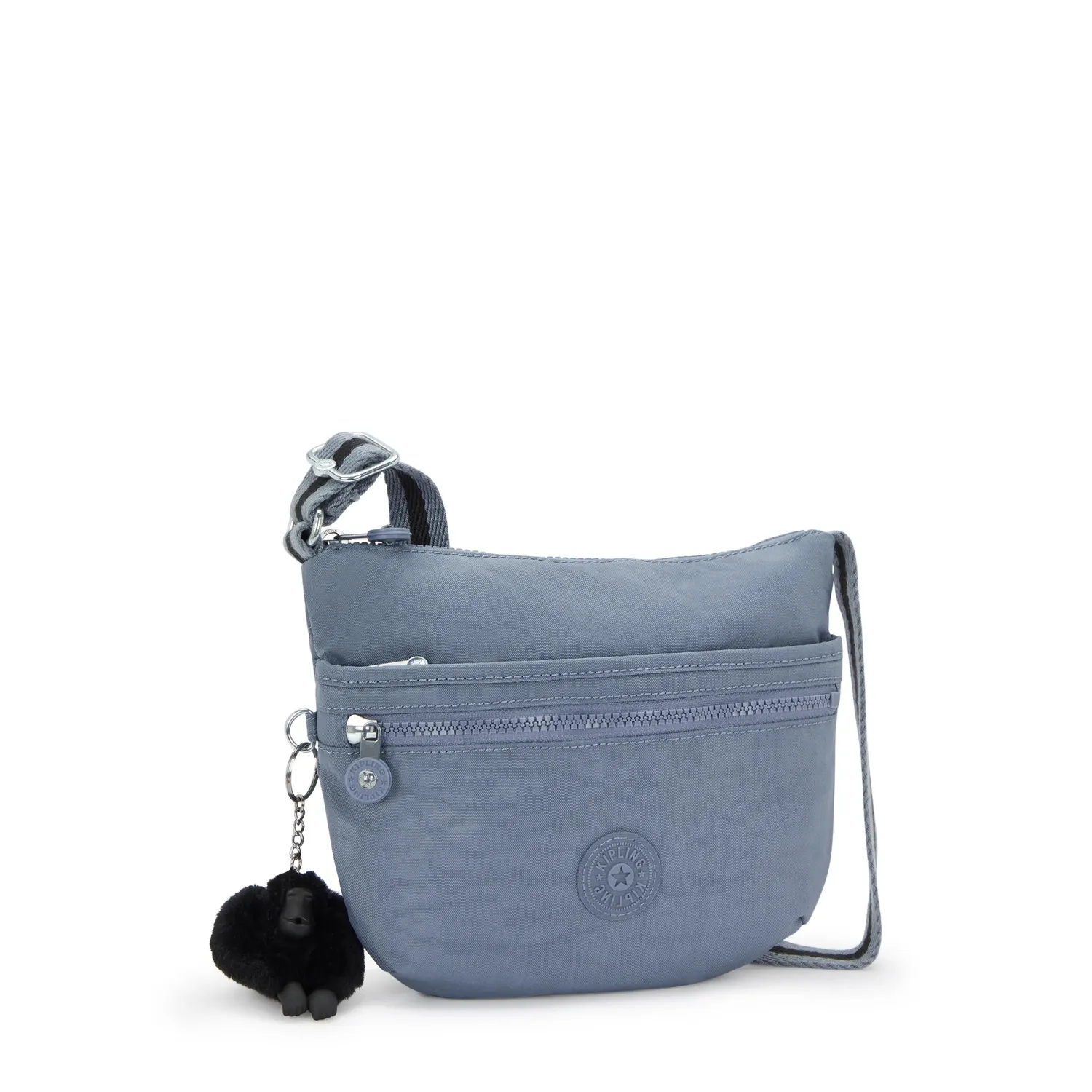 Kipling Arto S schoudertas Blue Stone klein – met vakken