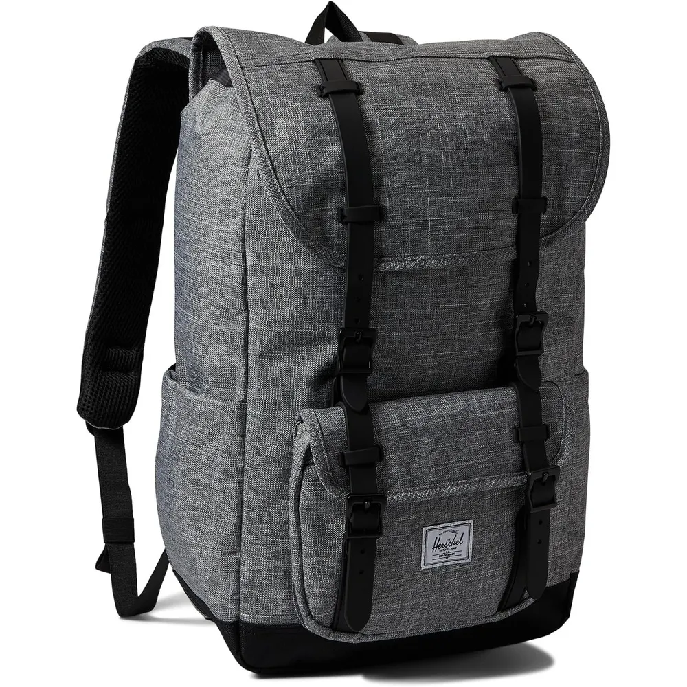 Herschel Little America Standard rugzak 30L zwart canvas