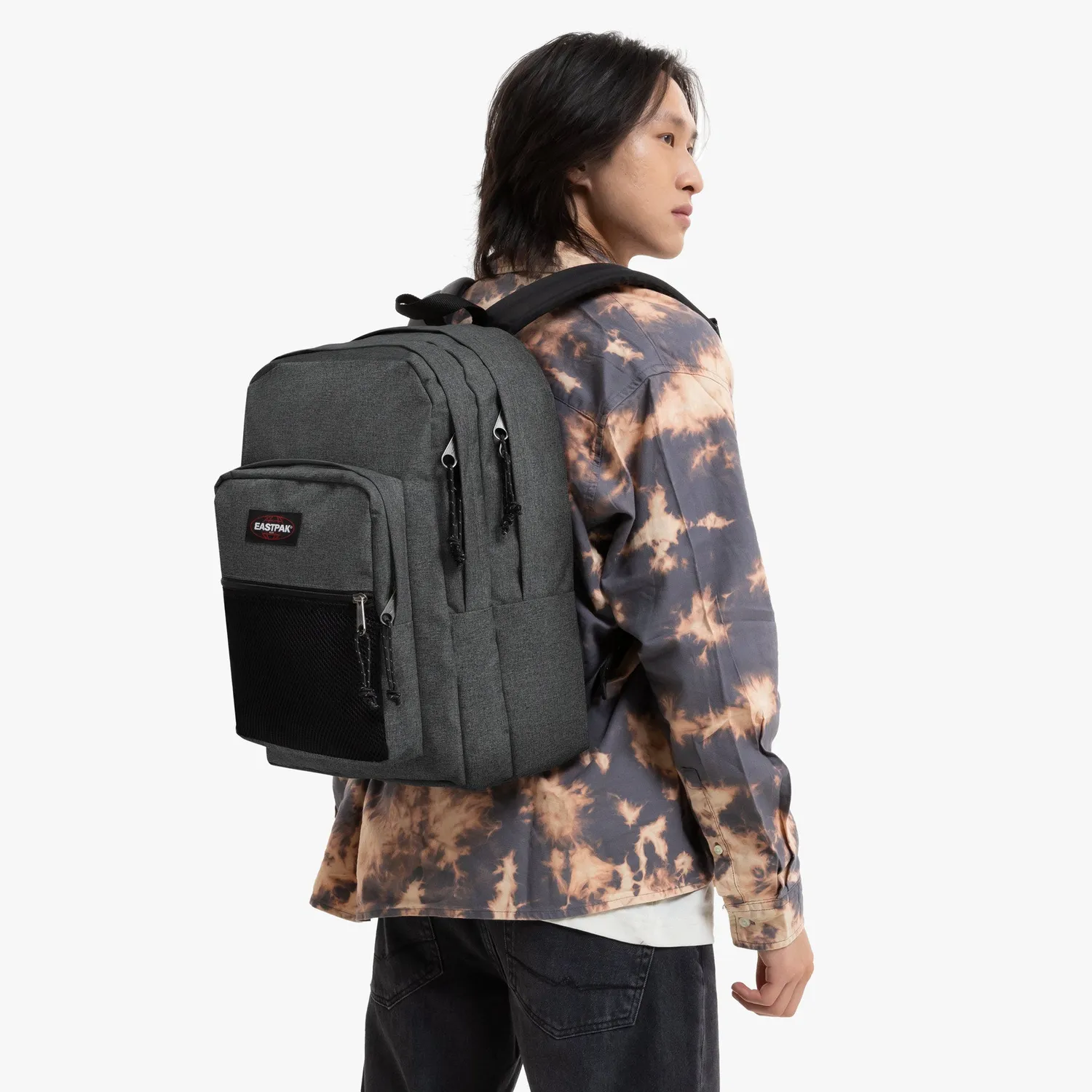 Eastpak Pinnacle rugzak Black Denim large waterafstotend