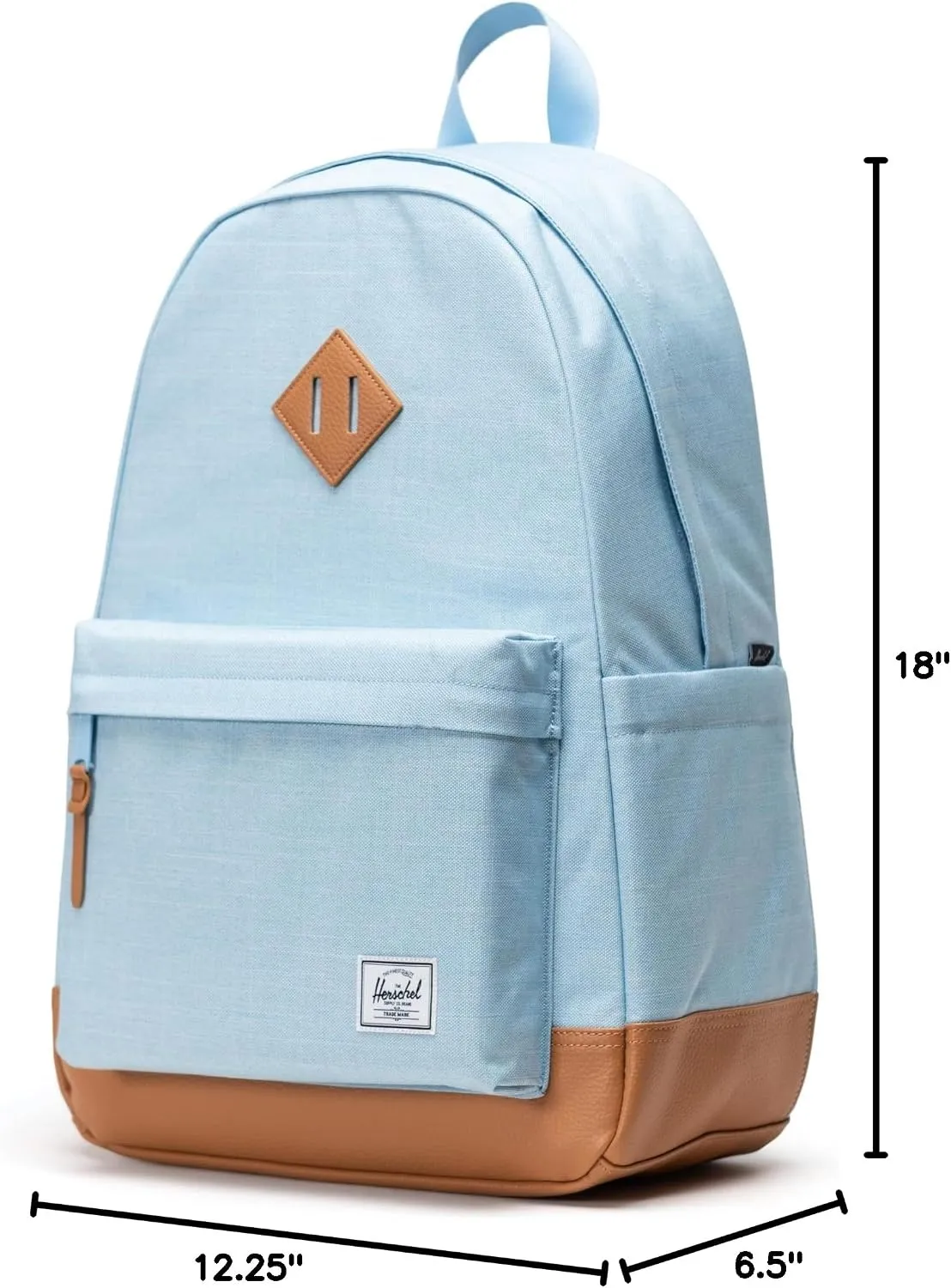 Herschel Heritage rugzak Blue Bell canvas