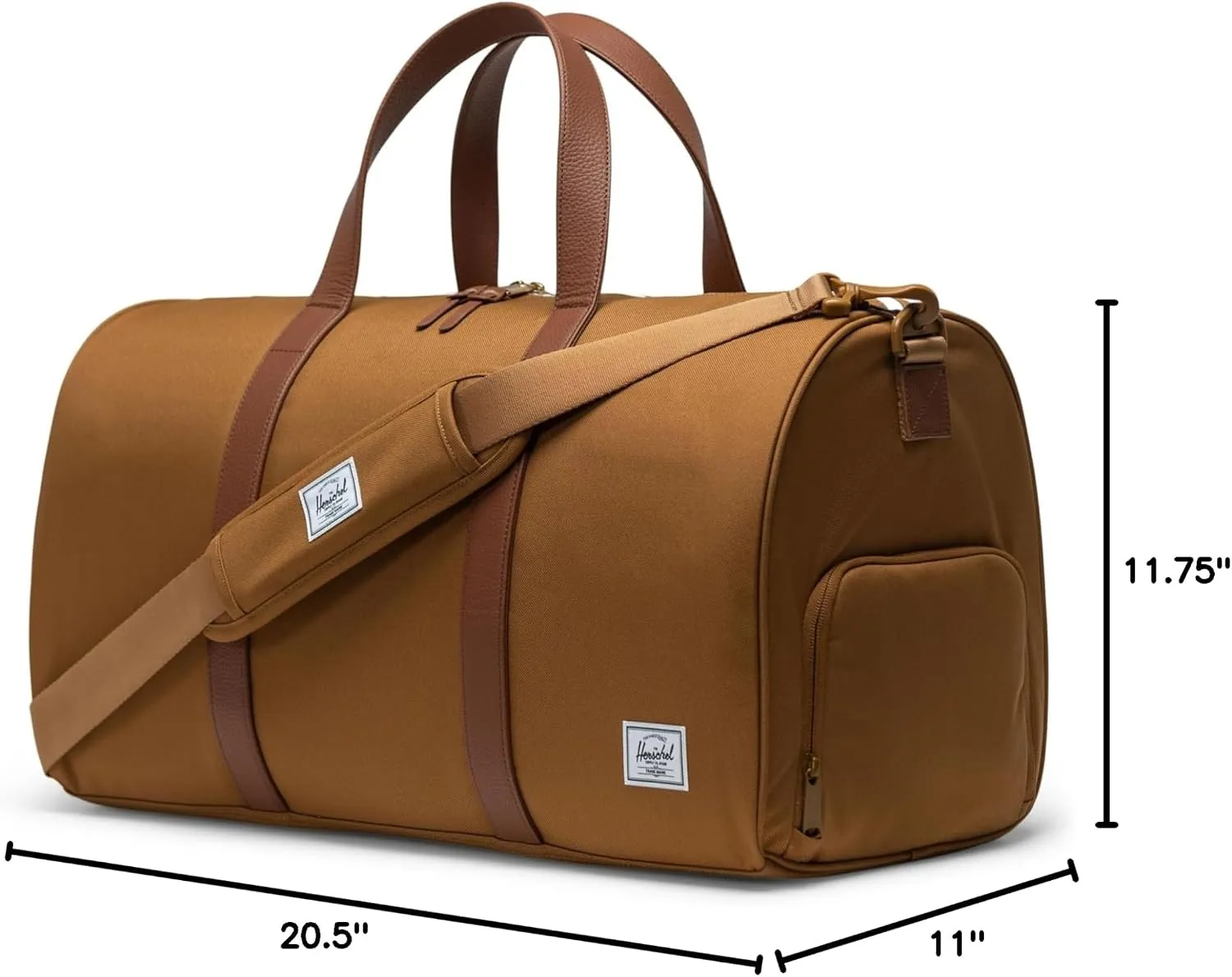 Herschel Novel Duffel Bronze Brown Limited Edition