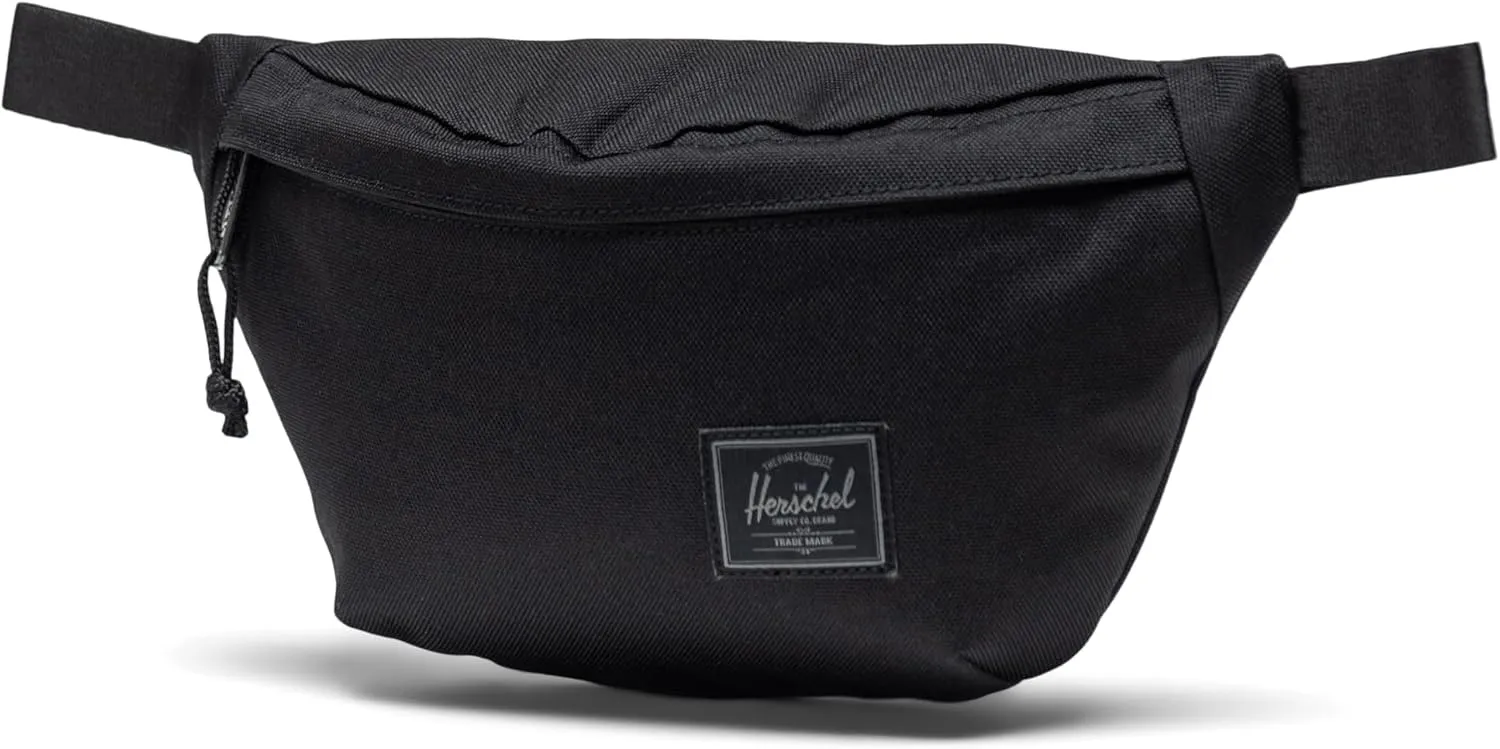 Herschel Classic heuptas zwart verstelbare band