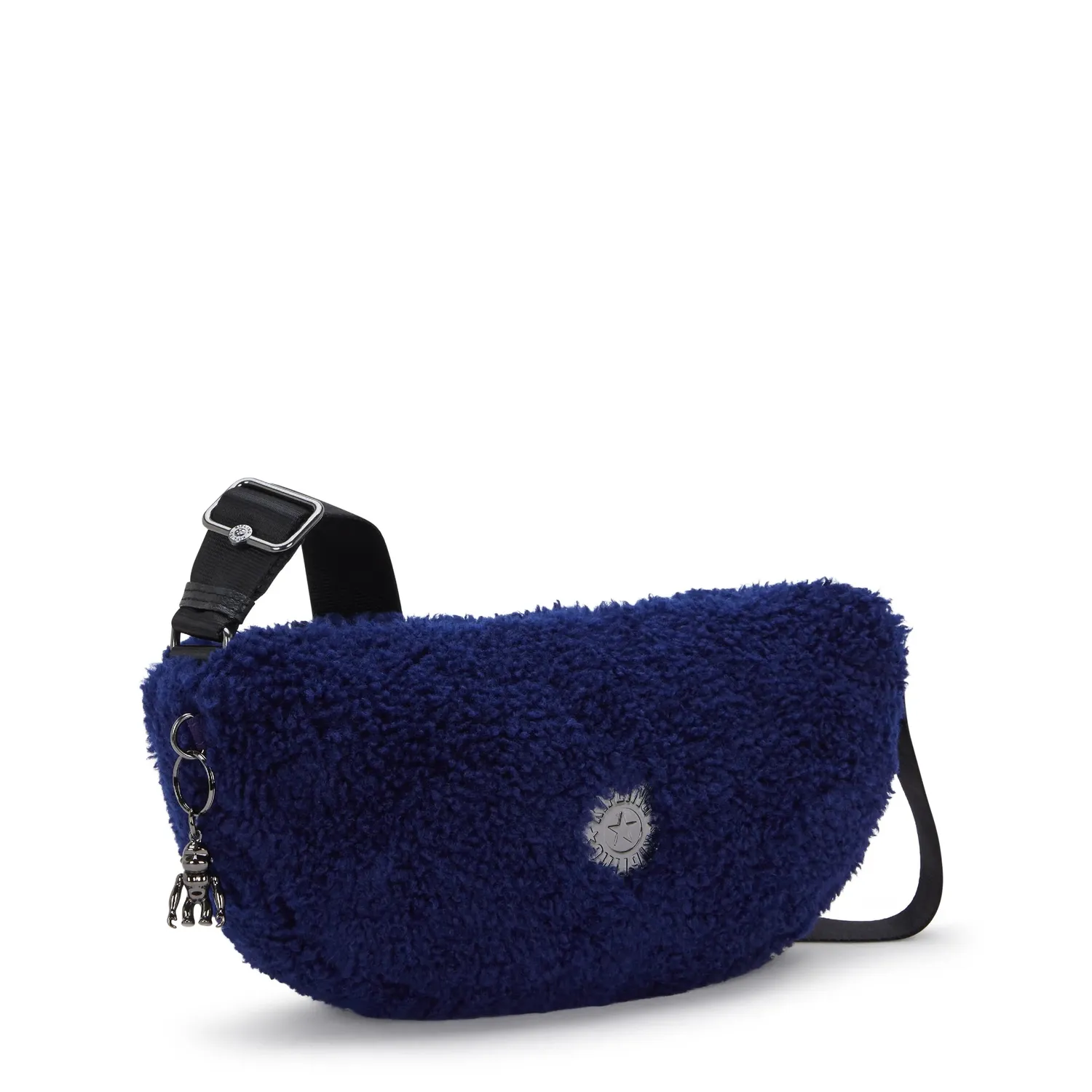 Kipling Julisa S crossbody tas Fuzzy Night Klein met ritsvak
