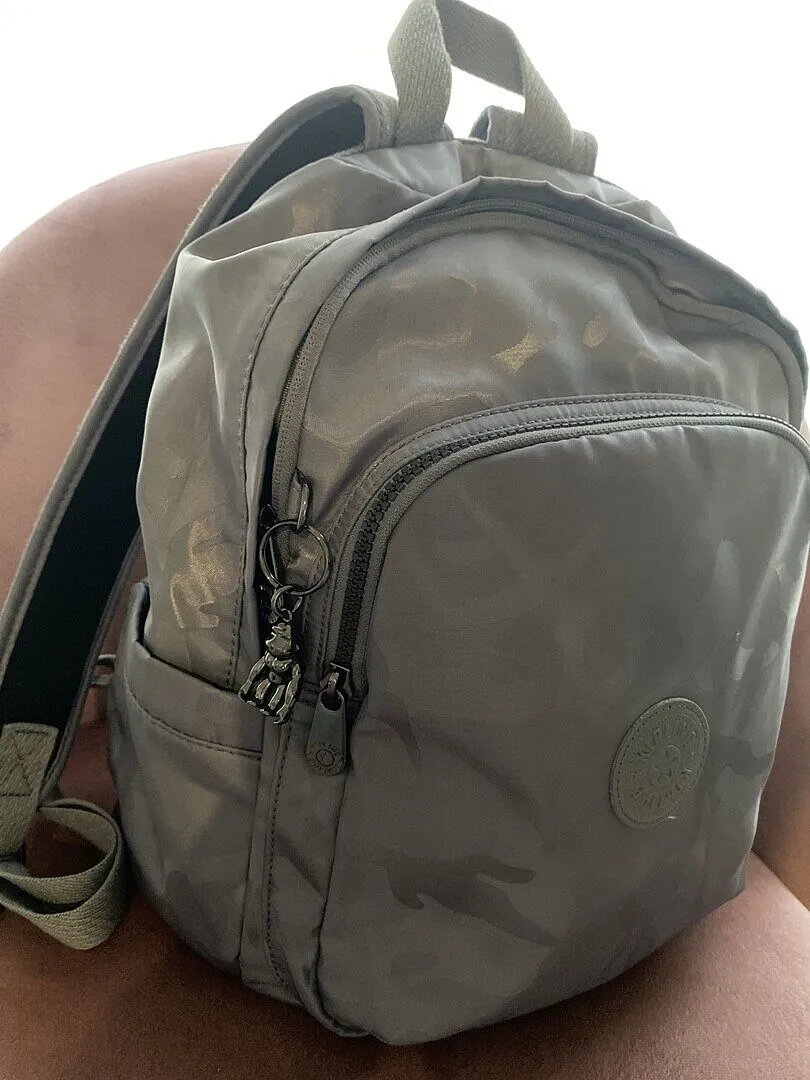 Kipling Delia rugzak Medium Night Tile Jacquard met zijvakken