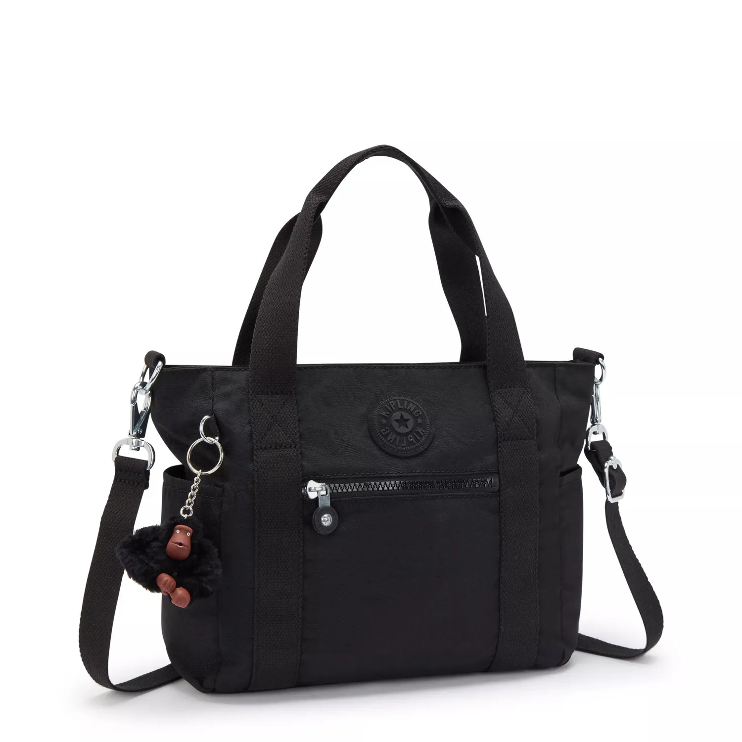 Kipling Jayla S schoudertas Black Tonal klein