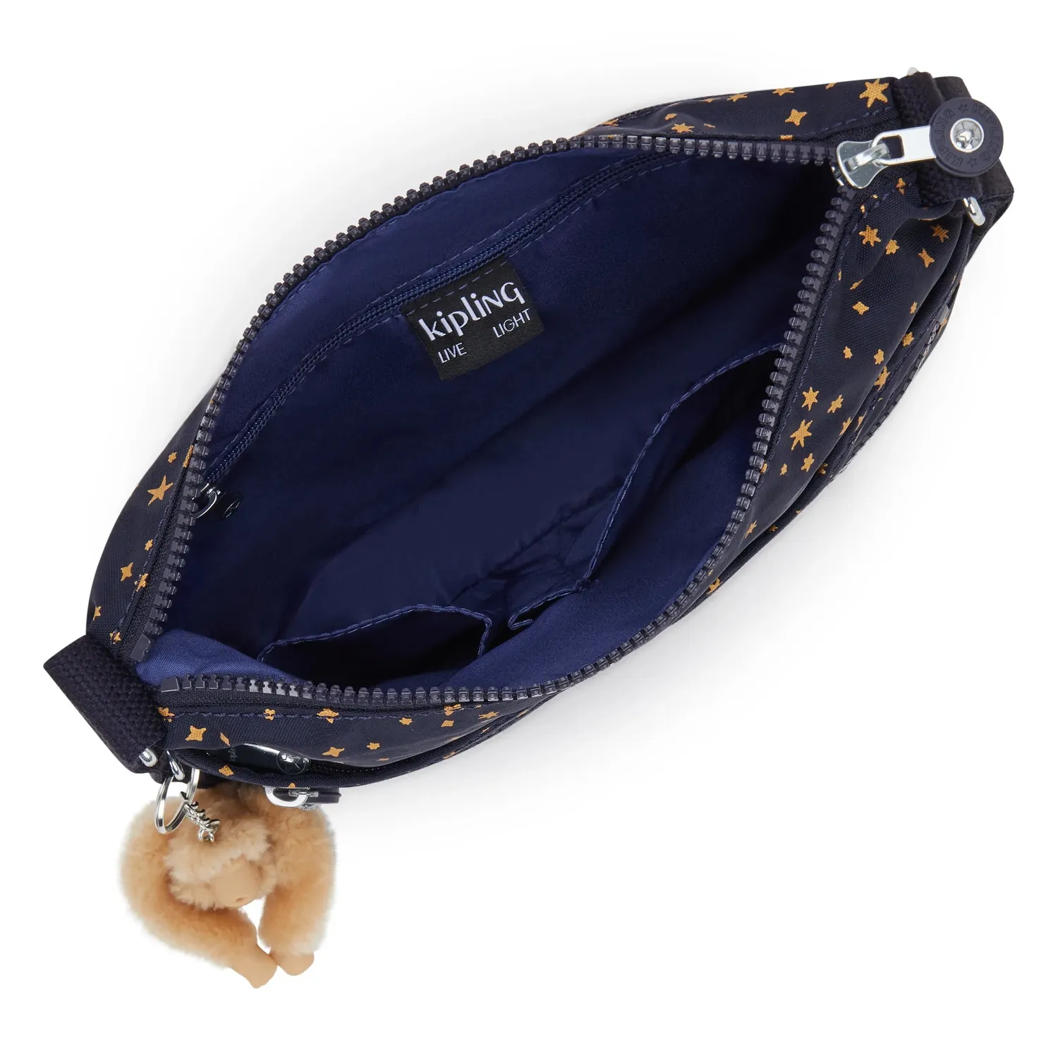 Kipling Arto schoudertas Medium Ultimate Stars licht