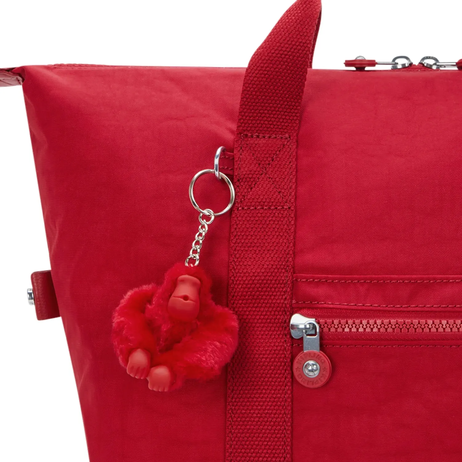 Kipling New Art rugzak medium Ruby Red 15 inch