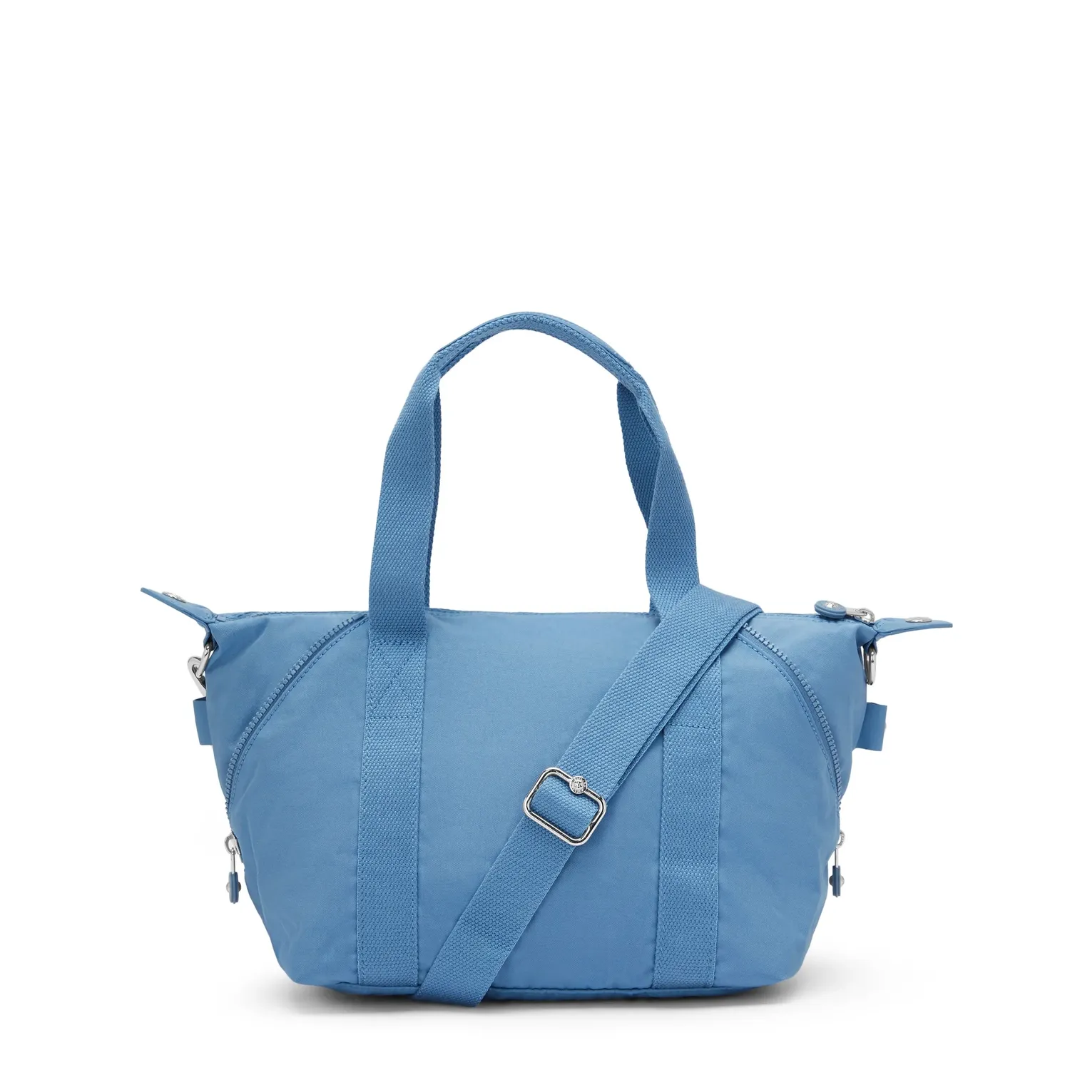 Kipling Art Mini schoudertas Vintage Blue Klein handgrepen