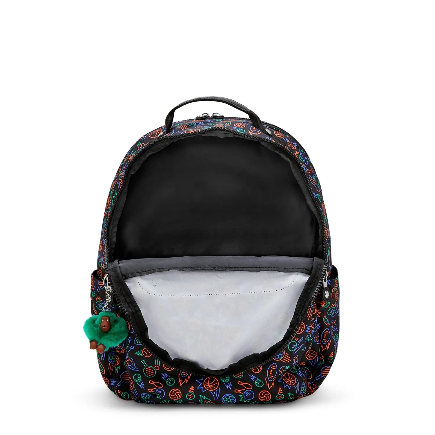 Kipling Seoul College Extra rugzak Groot Sport Doodle