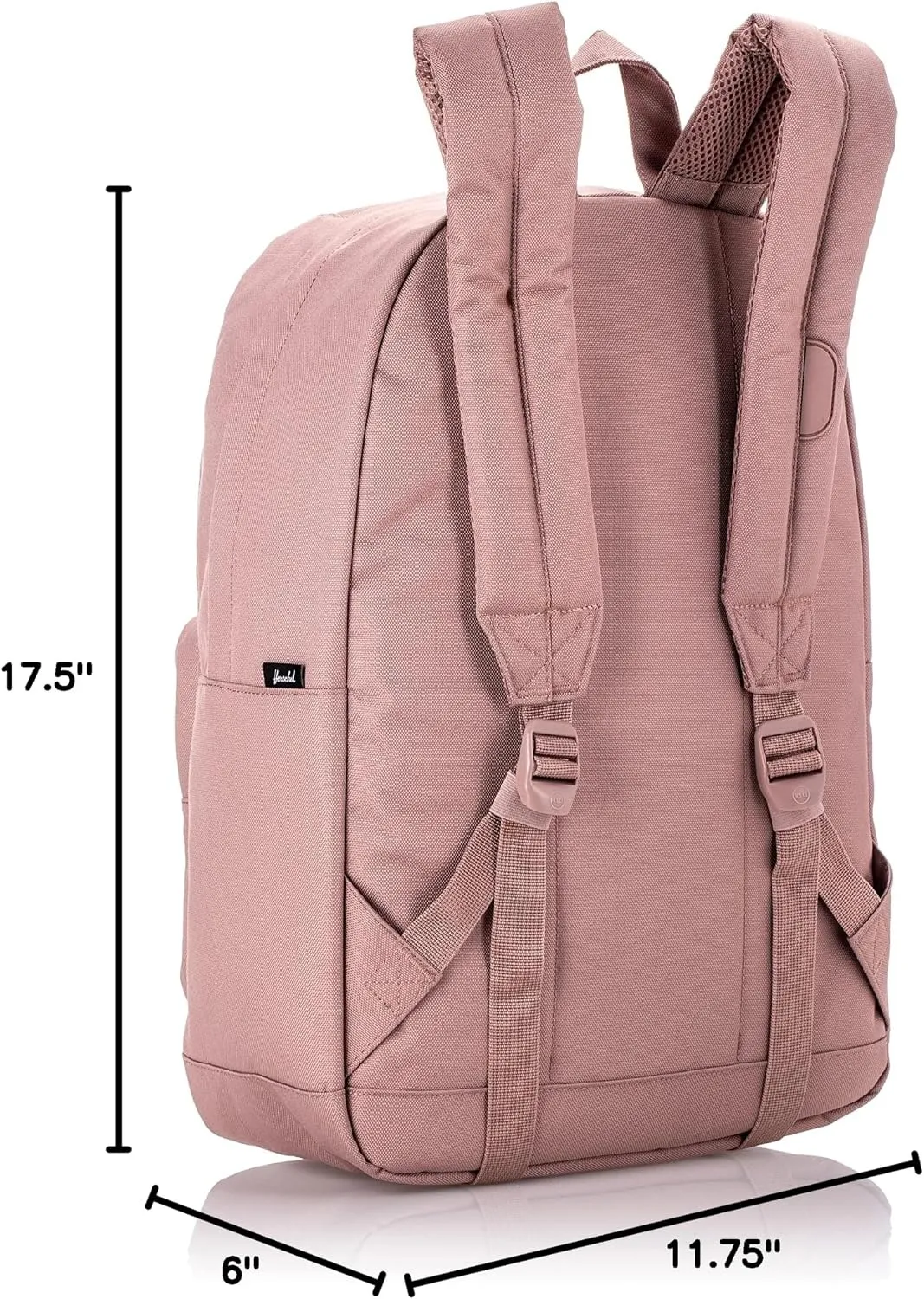 Herschel Pop Quiz rugzak Ash Rose roze