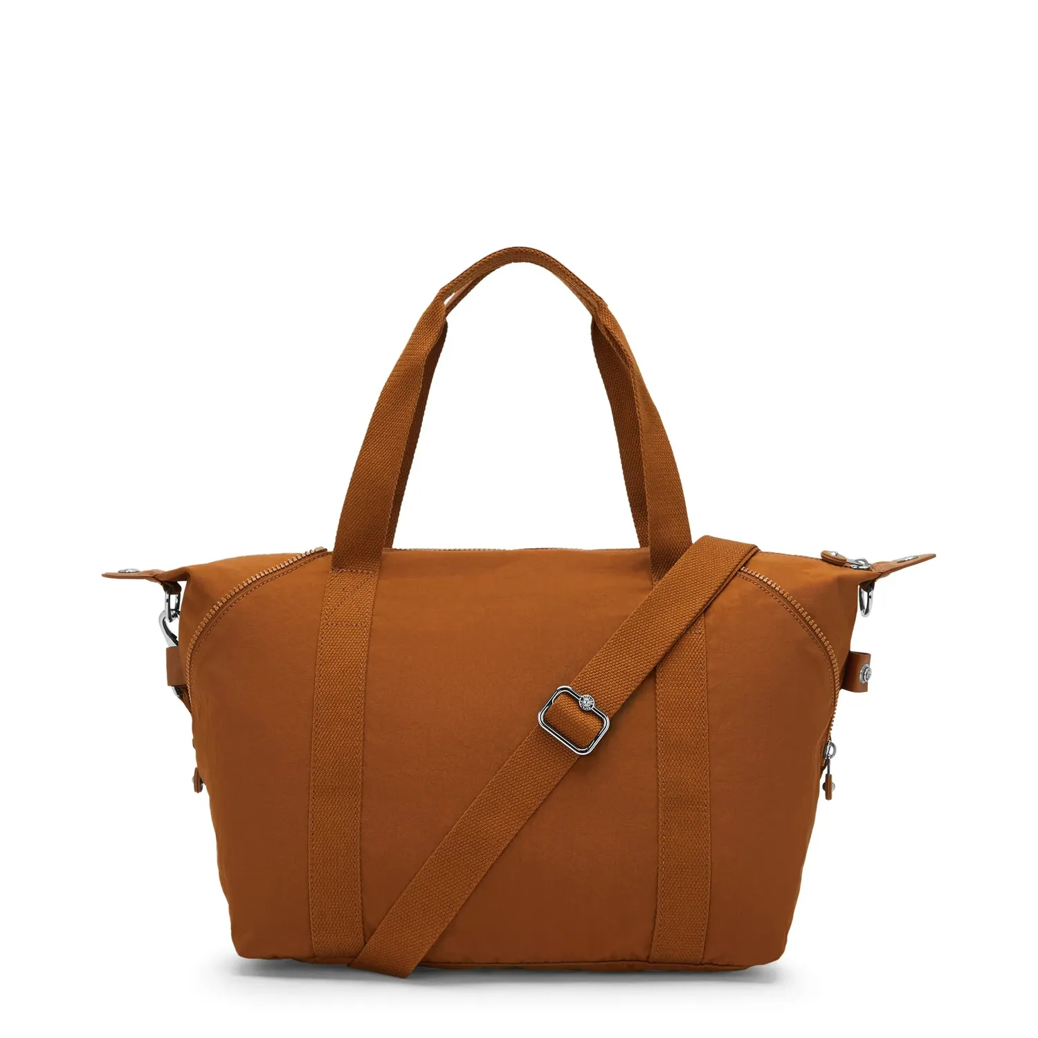 Kipling Art schoudertas Medium Stylish Mokka handig