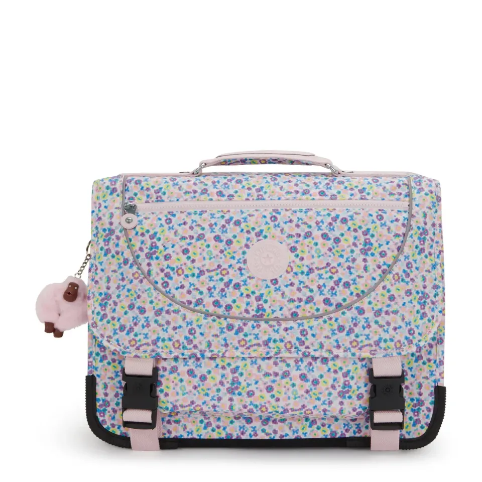 Kipling Preppy schoolrugzak Medium Digi Flower Print bloemen