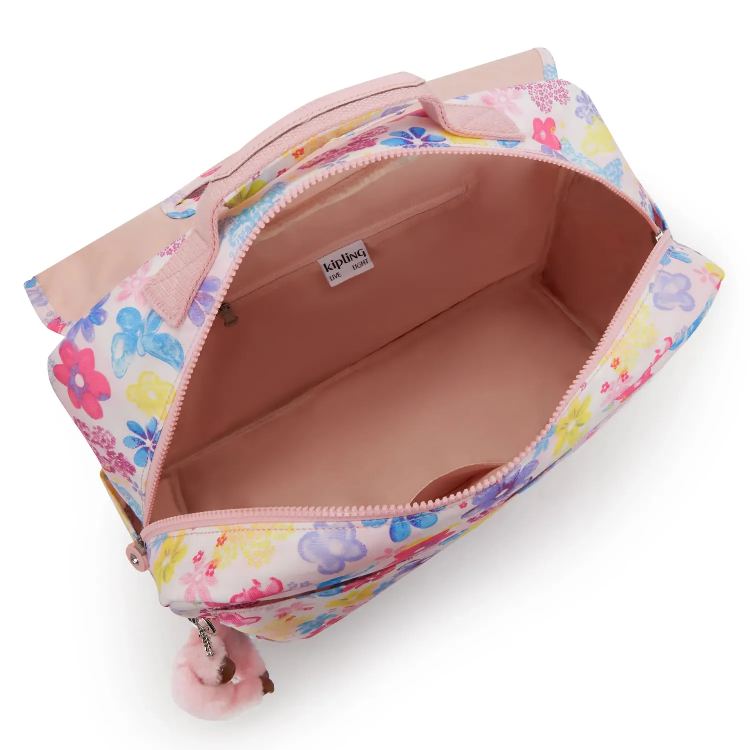 Kipling Codie M rugzak Flower Stamp Medium A4