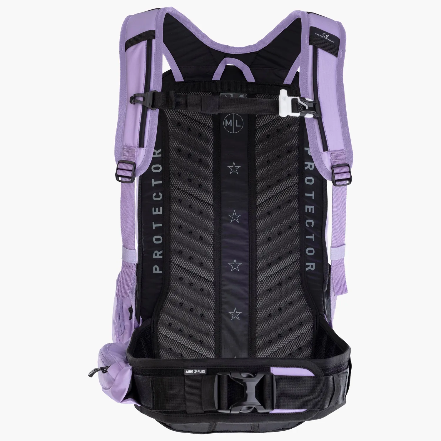 Evoc FR Trail E-Ride 20 rugzak protector black