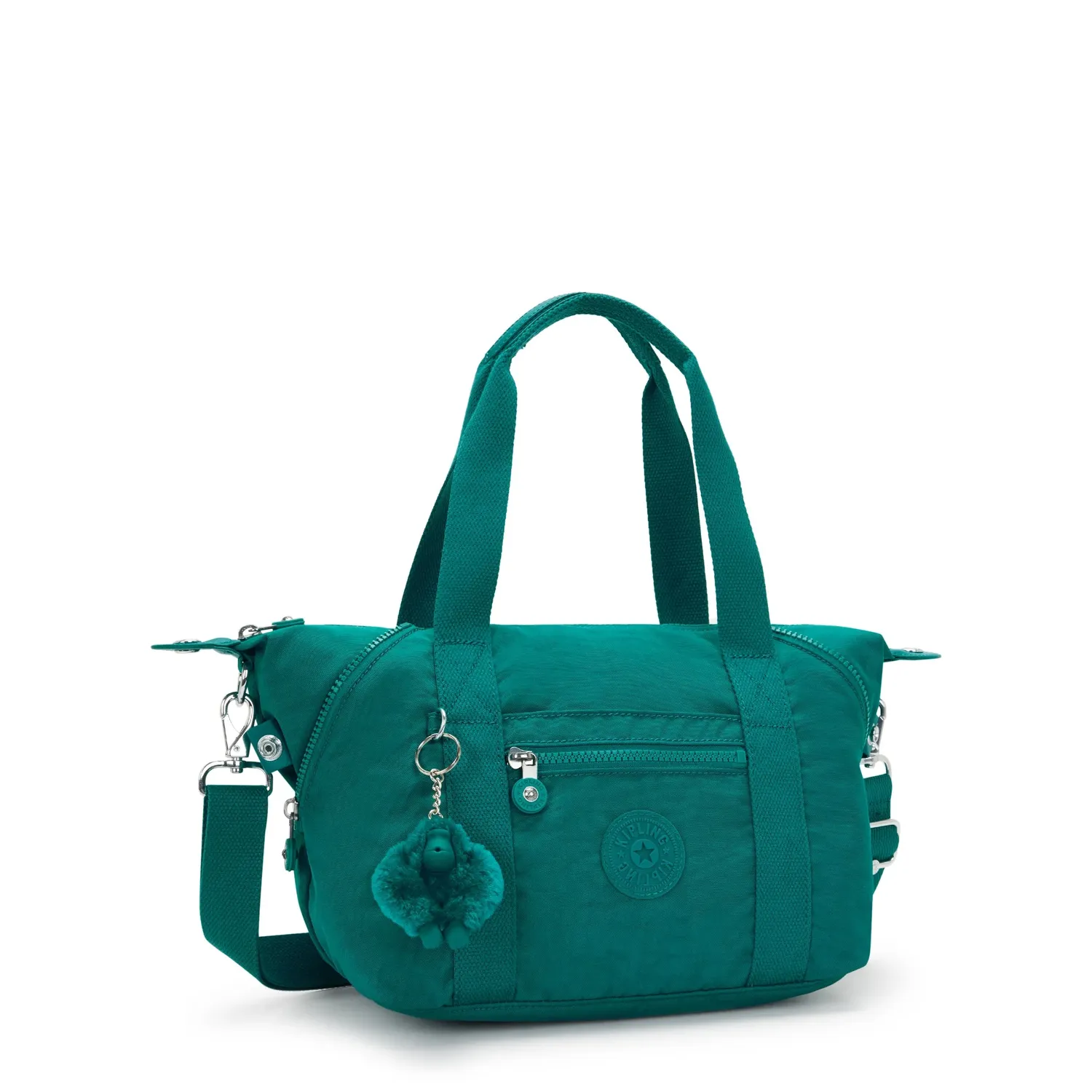 Kipling Art Mini schoudertas Outspoken Green Klein lichtgewicht