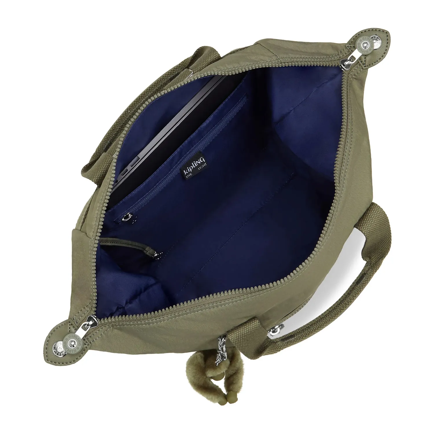 Kipling New Art rugzak Almost Sage medium met laptopvak